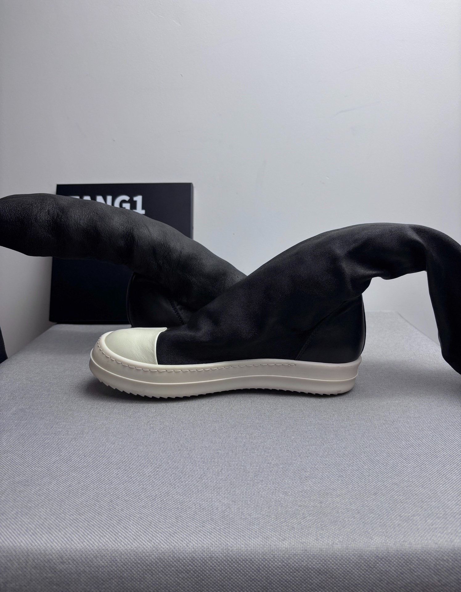 Rick Owens Rick Owens Leather Long Boots us_6 Women Size US 6 / IT 36 - 6 Thumbnail