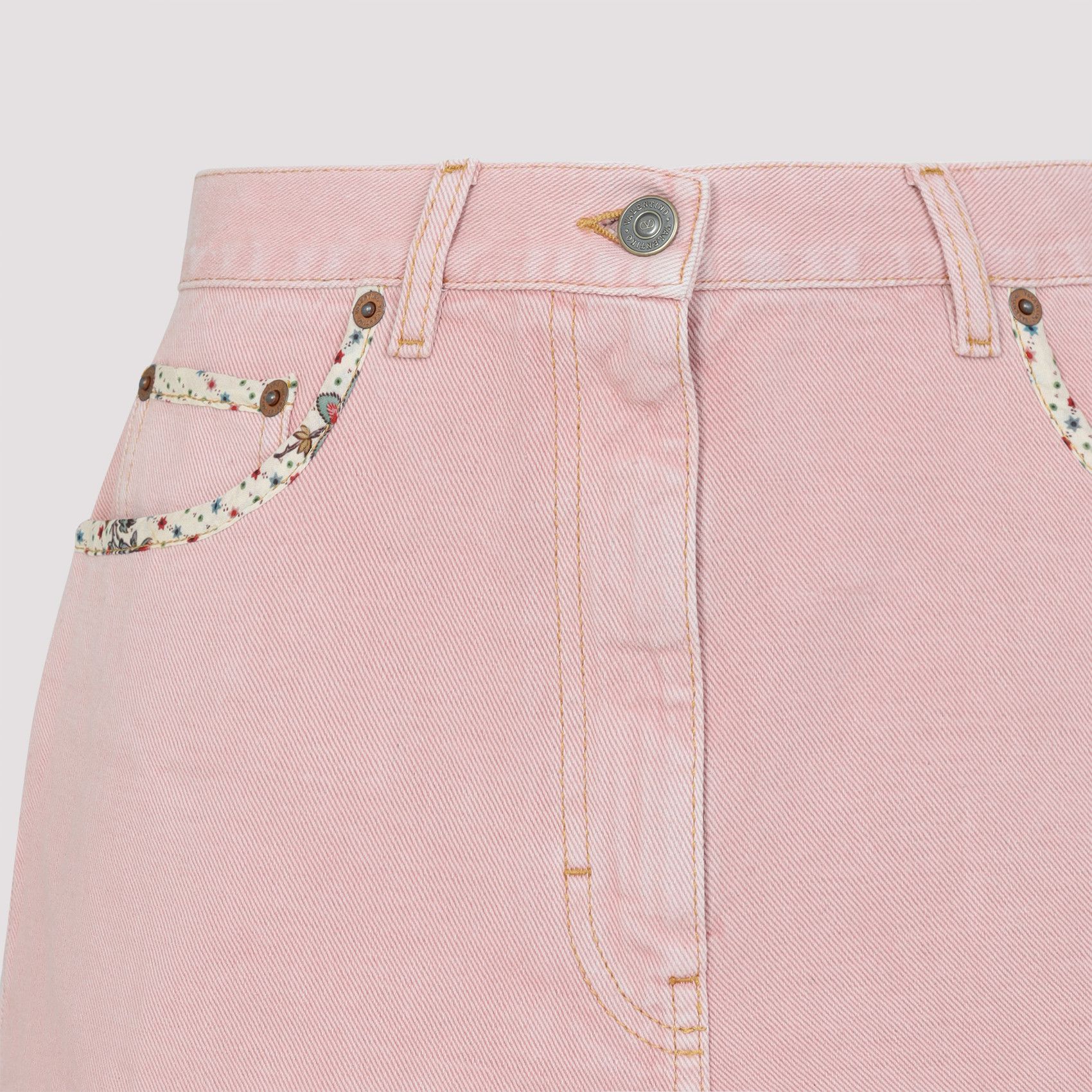 Valentino Valentino Denim Shorts Size 27" / US 4 / IT 40 - 3 Thumbnail