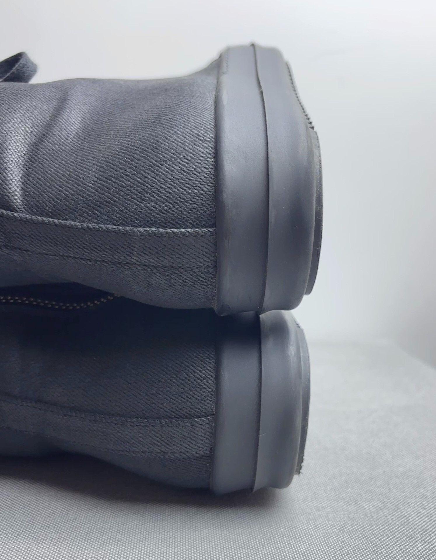 Rick Owens Rick Owens Black Hitop Sneakers 9.5 Men Size US 9.5 / EU 42-43 - 9 Thumbnail