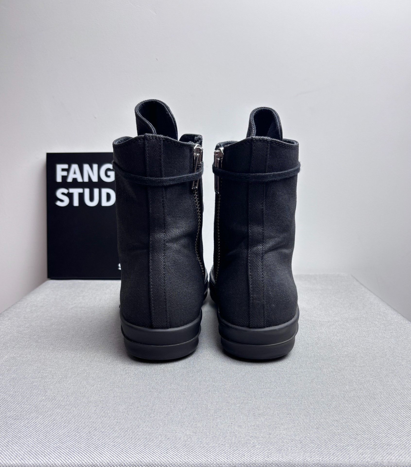 Rick Owens Rick Owens Black Hitop Sneakers 9.5 Men Size US 9.5 / EU 42-43 - 7 Thumbnail