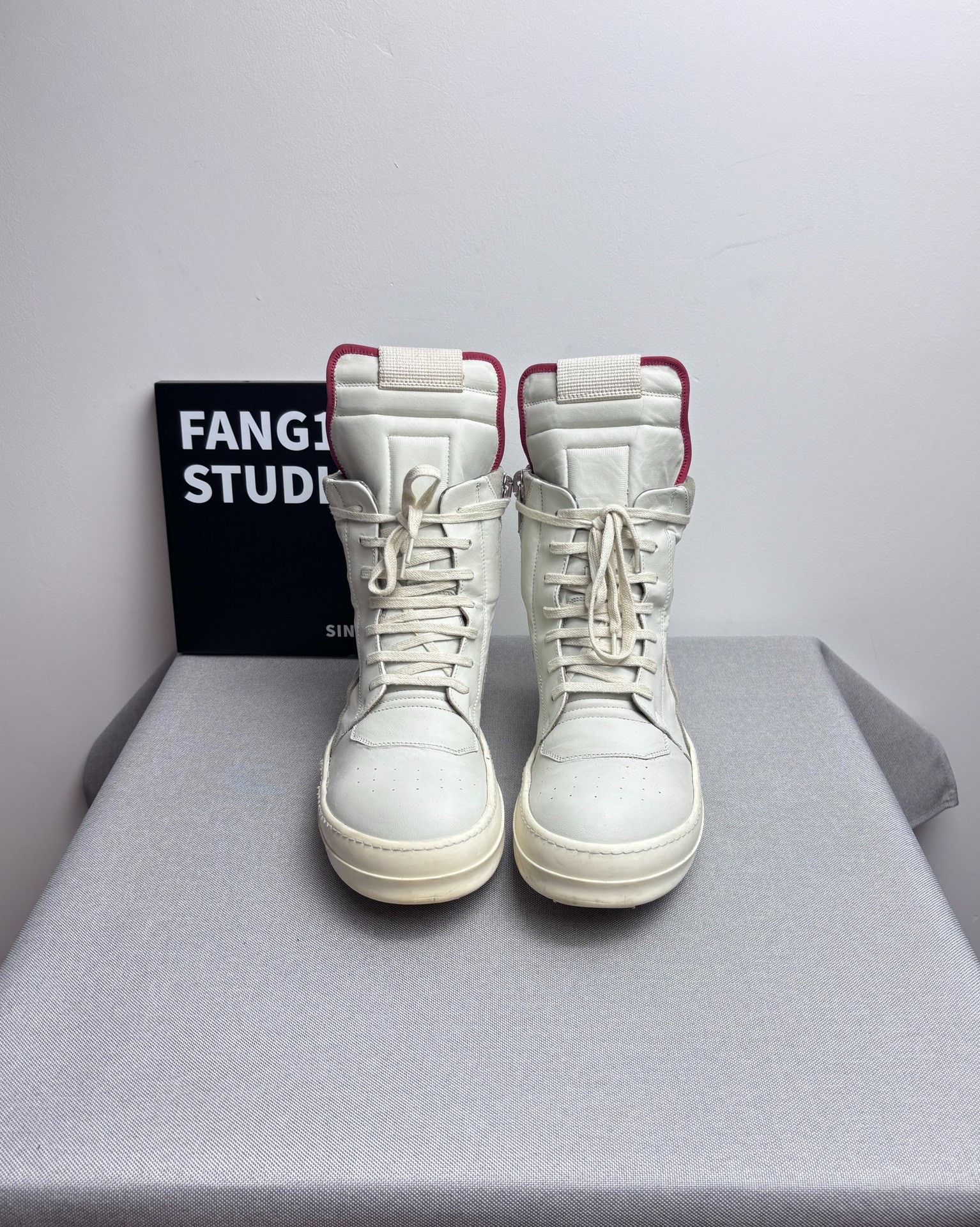 Rick Owens Rick Owens Limited Gray Hitop Sneakers 9 Men Size US 9 / EU 42 - 2 Thumbnail