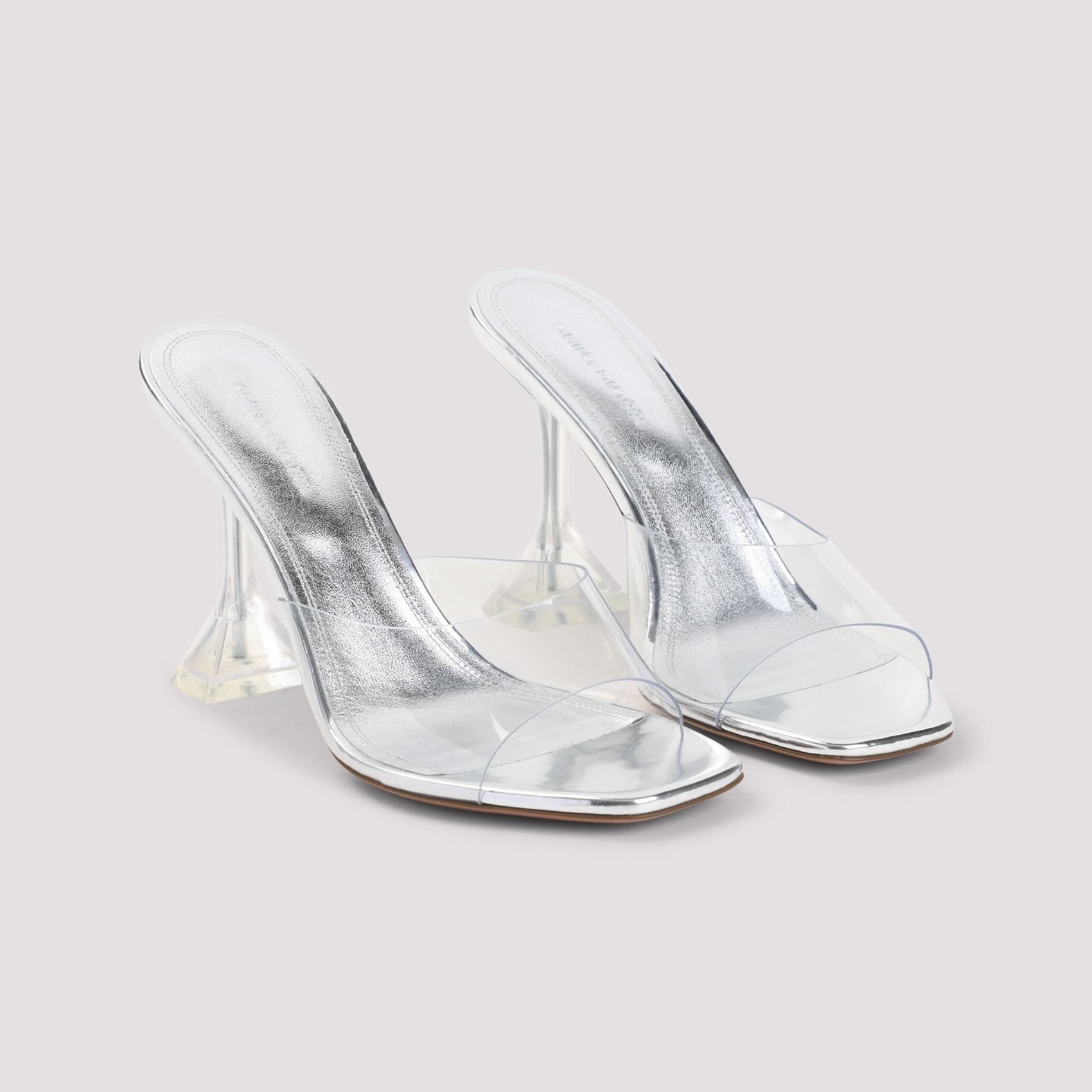 Amina Muaddi Amina Muaddi Lupita Glass Slipper Size US 8.5 / IT 38.5 - 3 Thumbnail