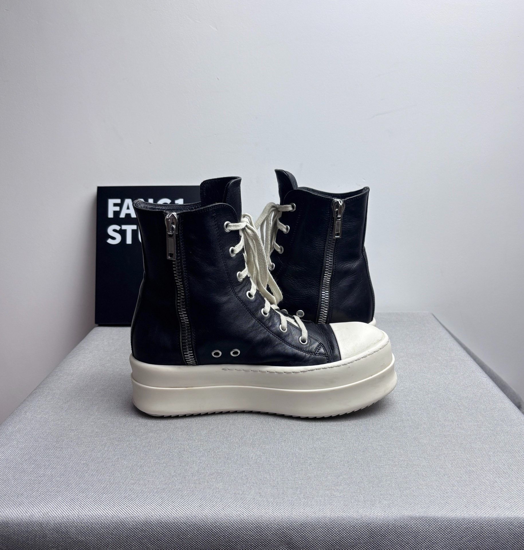 Rick Owens Rick Owens Hitop Sneakers us_7-5 Women Size US 7.5 / IT 37.5 - 5 Thumbnail