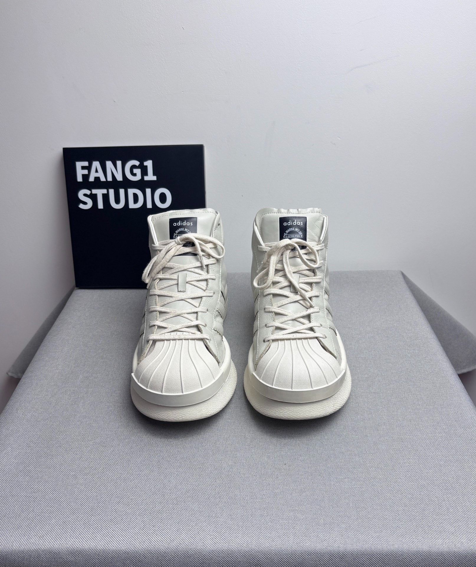 Rick Owens Rick Owens Collab Hitop Sneakers 10.5 Men Size US 10.5 / EU 43-44 - 2 Thumbnail