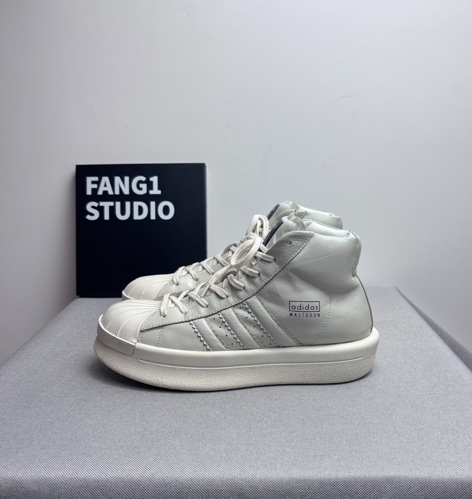 Rick Owens Rick Owens Collab Hitop Sneakers 10.5 Men Size US 10.5 / EU 43-44 - 4 Thumbnail