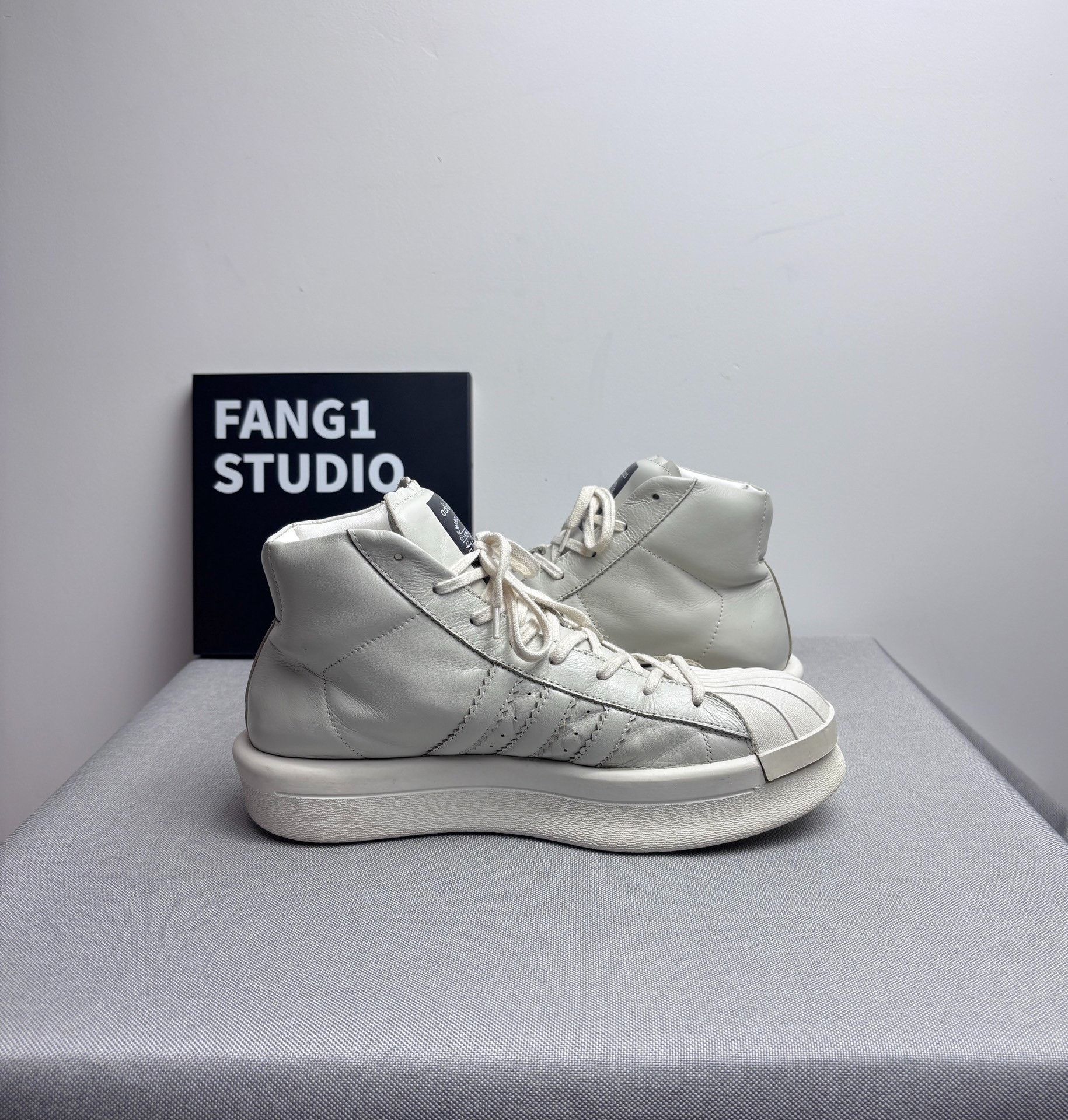 Rick Owens Rick Owens Collab Hitop Sneakers 10.5 Men Size US 10.5 / EU 43-44 - 5 Thumbnail