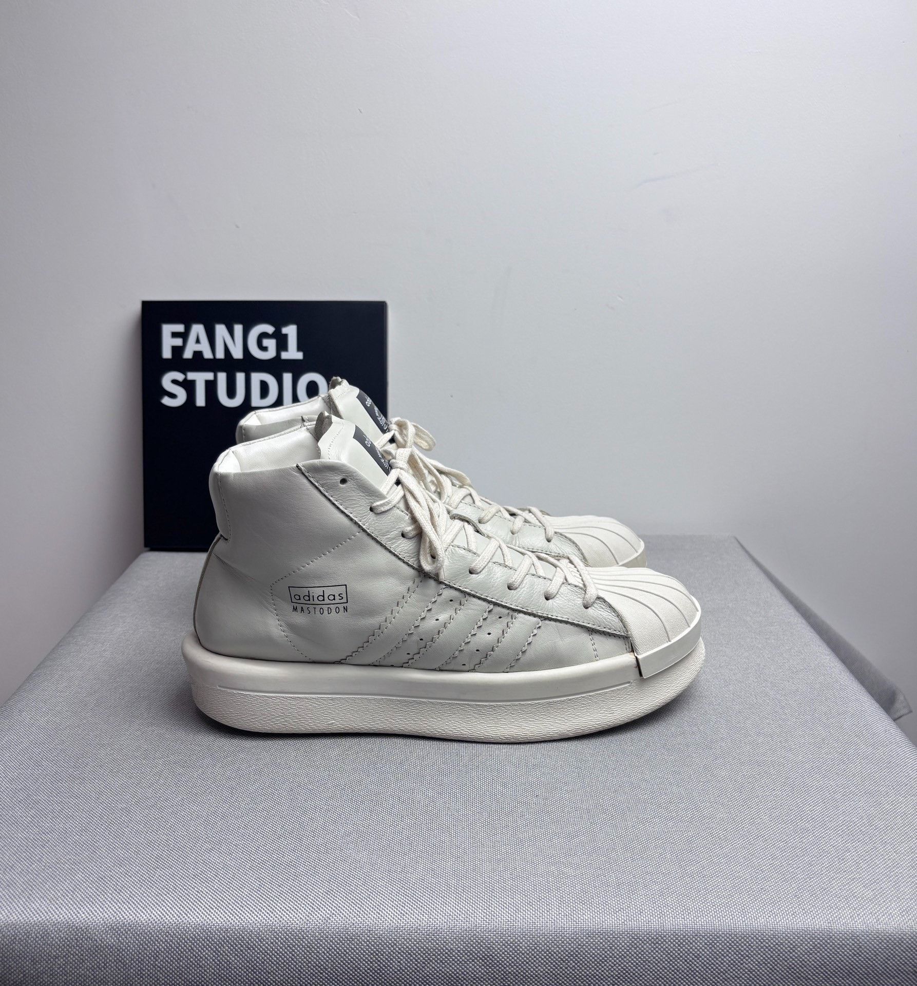 Rick Owens Rick Owens Collab Hitop Sneakers 10.5 Men Size US 10.5 / EU 43-44 - 3 Thumbnail