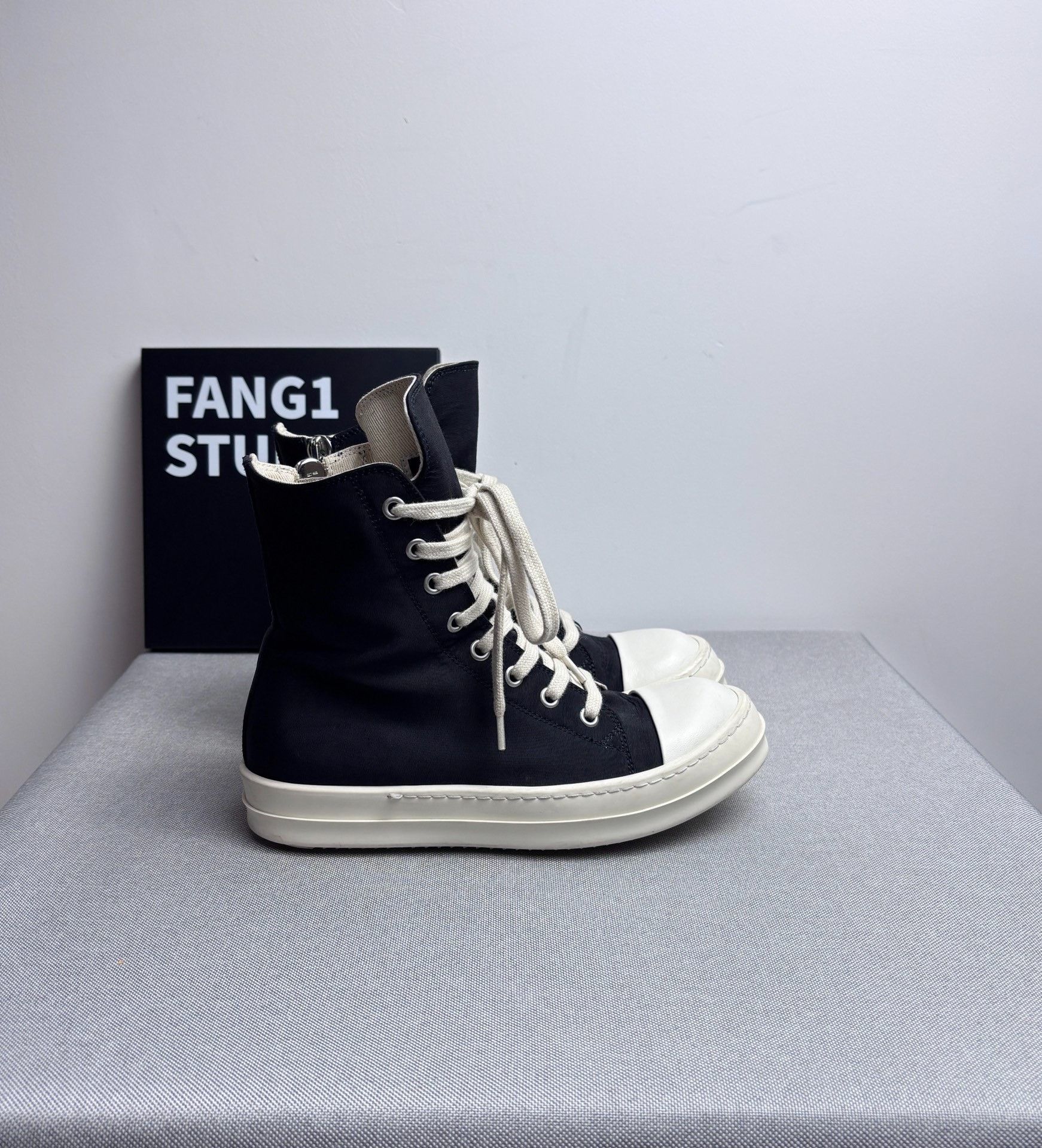 Rick Owens Rick Owens Hitop Sneakers us_6 Women Size US 6 / IT 36 - 3 Thumbnail