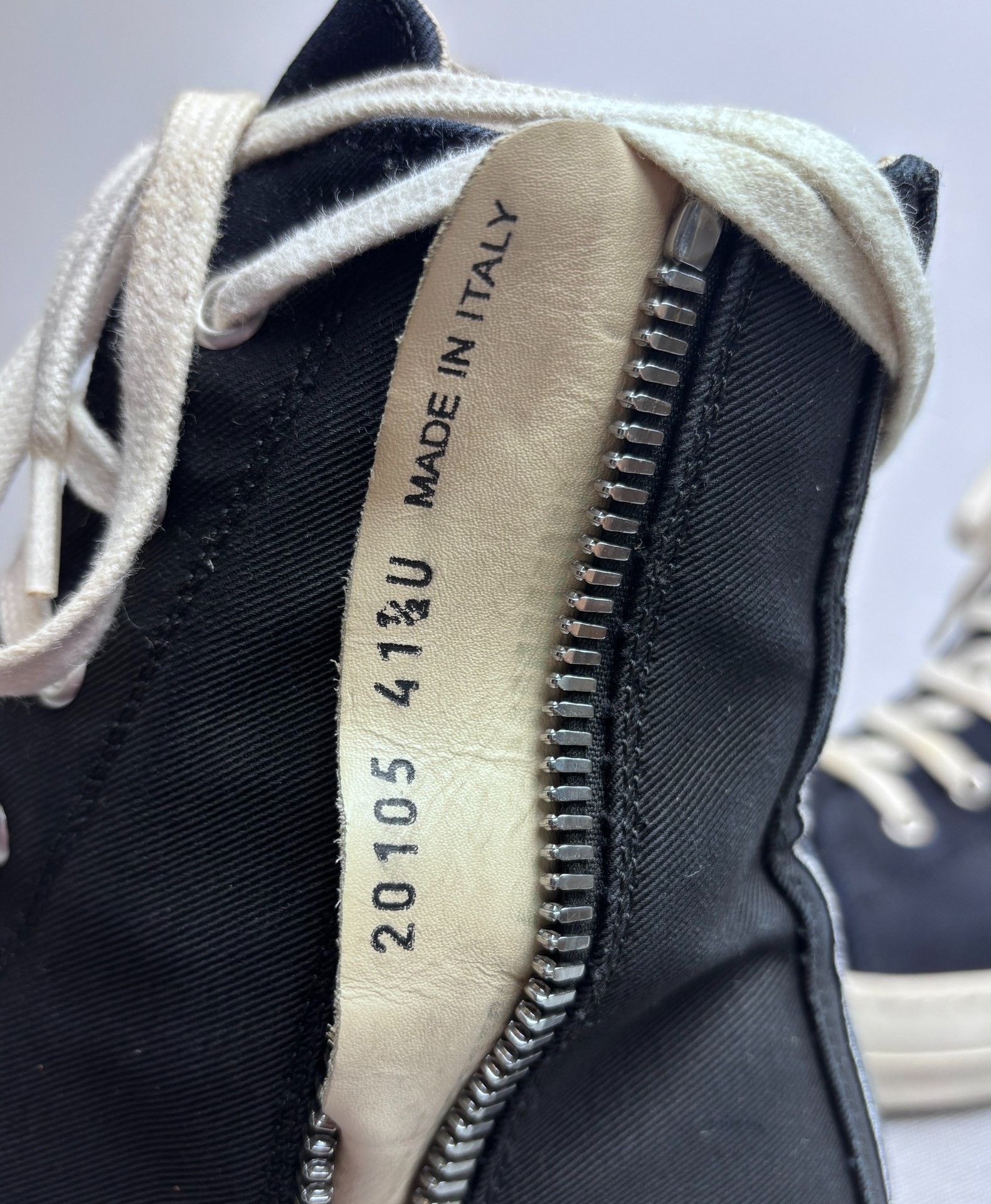 Rick Owens Rick Owens Hitop Sneakers 9 Men Size US 9 / EU 42 - 9 Thumbnail