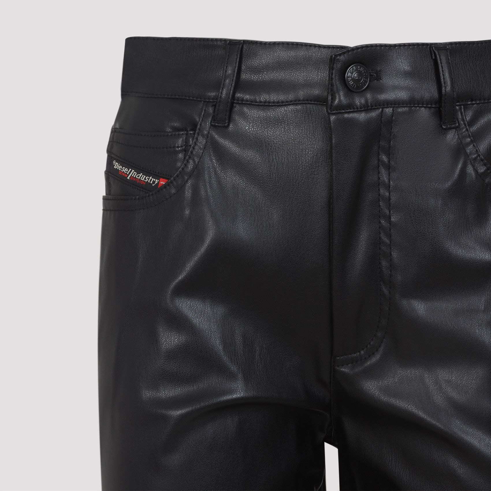 Diesel Diesel P-Lain Eco Leather Pants Size 28" / US 6 / IT 42 - 3 Thumbnail