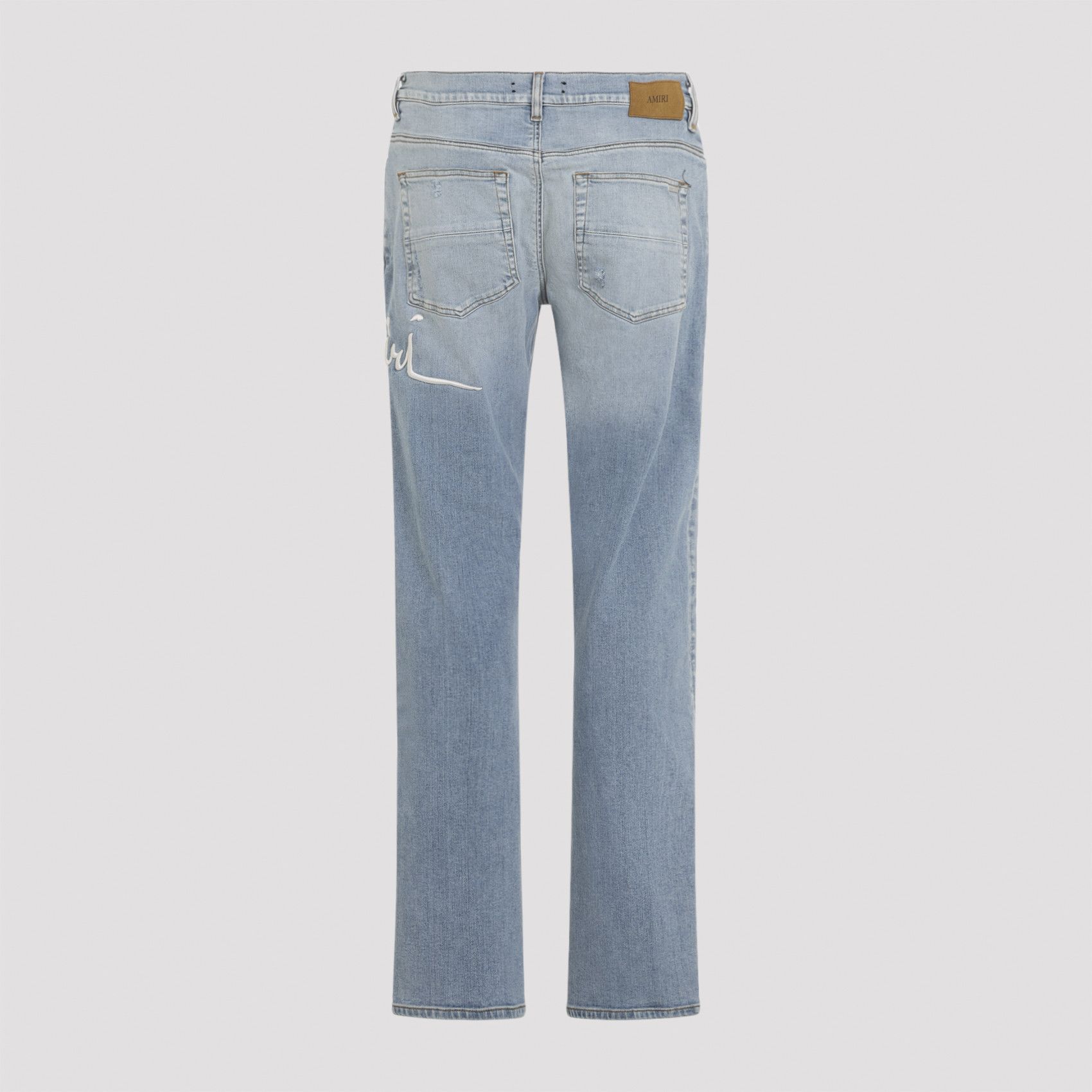 Amiri Amiri Repaired Slim Jeans Size US 32 / EU 48 - 2 Thumbnail