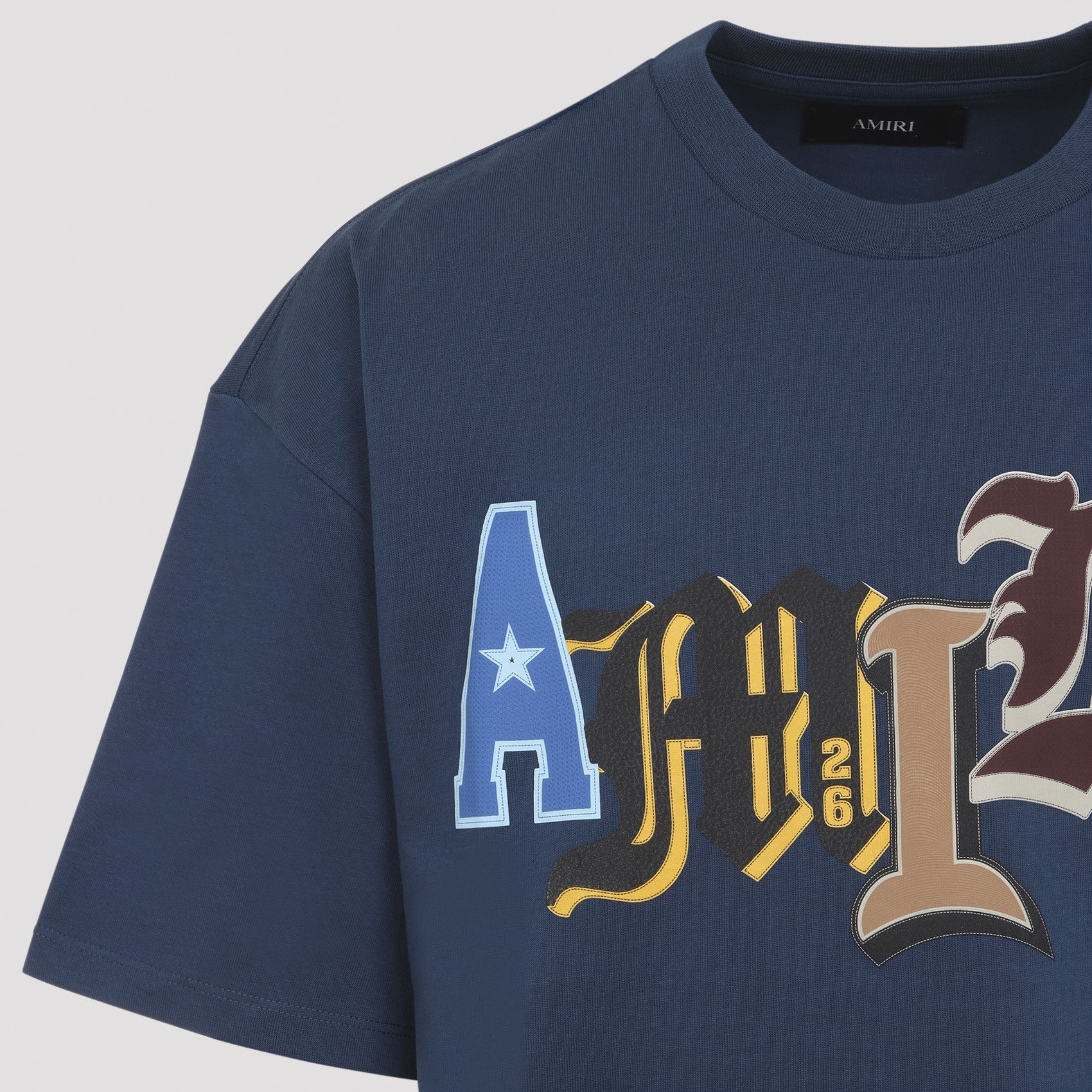 Amiri Amiri Varsity Patch Oversized Tee Size US M / EU 48-50 / 2 - 3 Thumbnail
