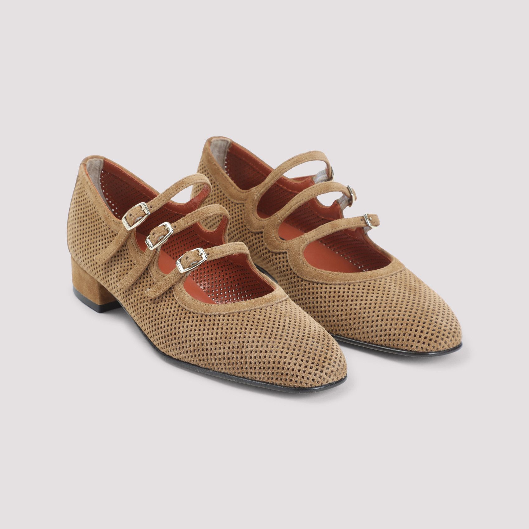 Carel Paris Carel Paris Ariana Split Suede Maryjane Pumps Size US 6 / IT 36 - 3 Thumbnail