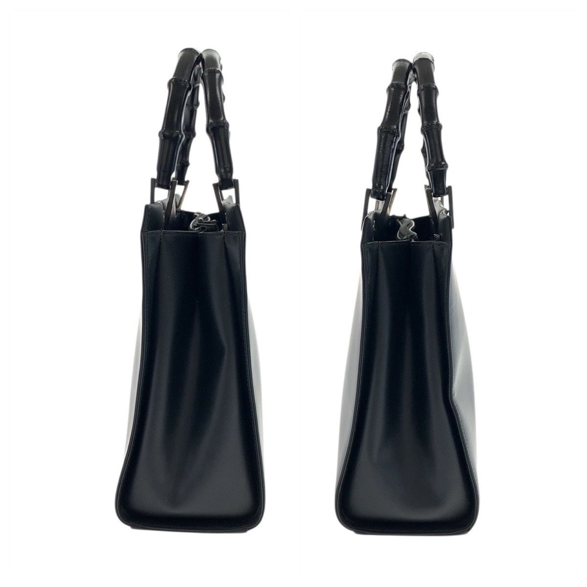 Gucci Gucci Gucci Bamboo Leather Tote Bag Leather Tote Bag 0021016 DUTY FREE for USA Size ONE SIZE - 8 Thumbnail