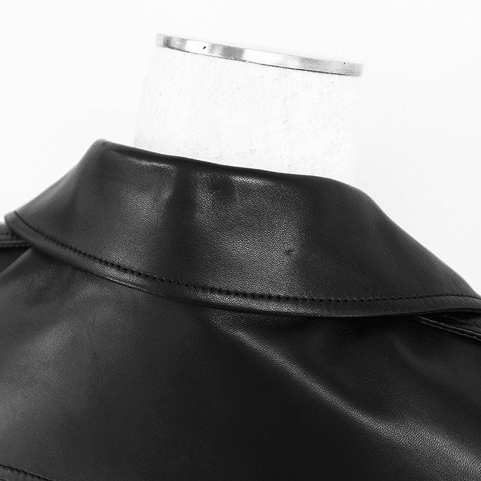 Yves Saint Laurent Yves Saint Laurent Saint Laurent Paris Lambskin Riders Jacket Leather Outerwear DUTY FREE for USA Size ONE SIZE - 4 Thumbnail