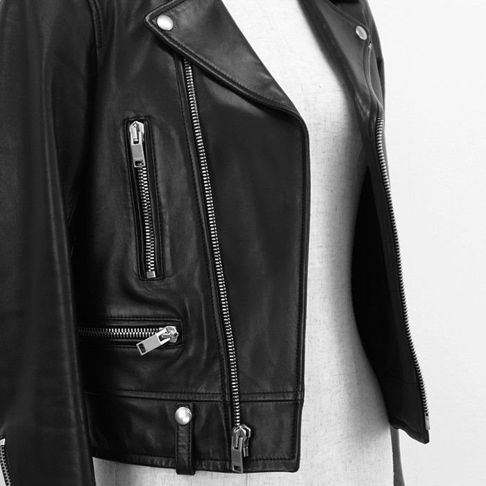 Yves Saint Laurent Yves Saint Laurent Saint Laurent Paris Lambskin Riders Jacket Leather Outerwear DUTY FREE for USA Size ONE SIZE - 11 Thumbnail