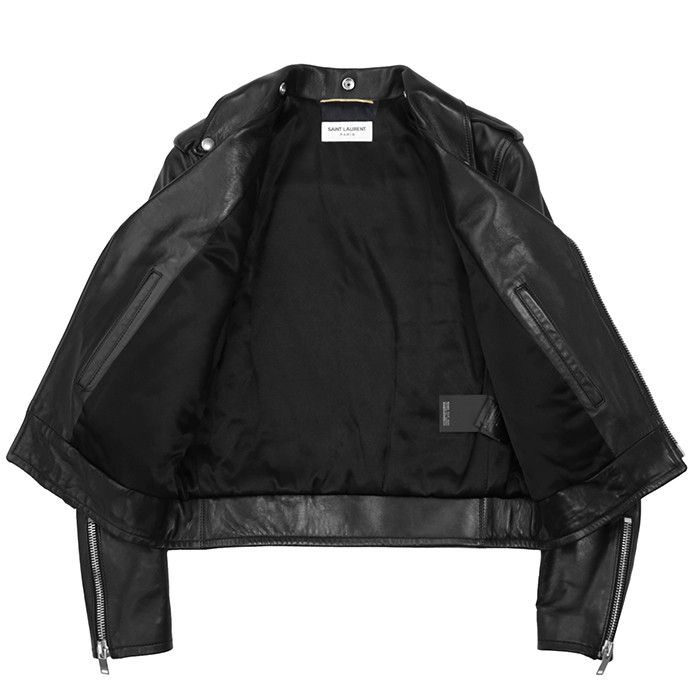 Yves Saint Laurent Yves Saint Laurent Saint Laurent Paris Lambskin Riders Jacket Leather Outerwear DUTY FREE for USA Size ONE SIZE - 8 Thumbnail