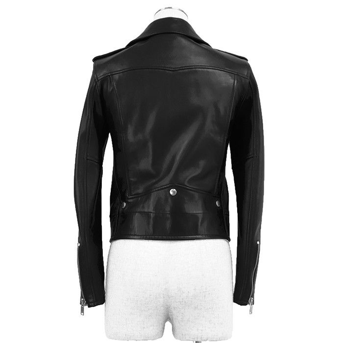 Yves Saint Laurent Yves Saint Laurent Saint Laurent Paris Lambskin Riders Jacket Leather Outerwear DUTY FREE for USA Size ONE SIZE - 3 Thumbnail
