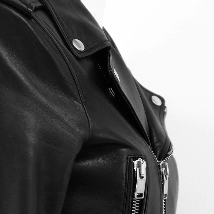Yves Saint Laurent Yves Saint Laurent Saint Laurent Paris Lambskin Riders Jacket Leather Outerwear DUTY FREE for USA Size ONE SIZE - 6 Thumbnail