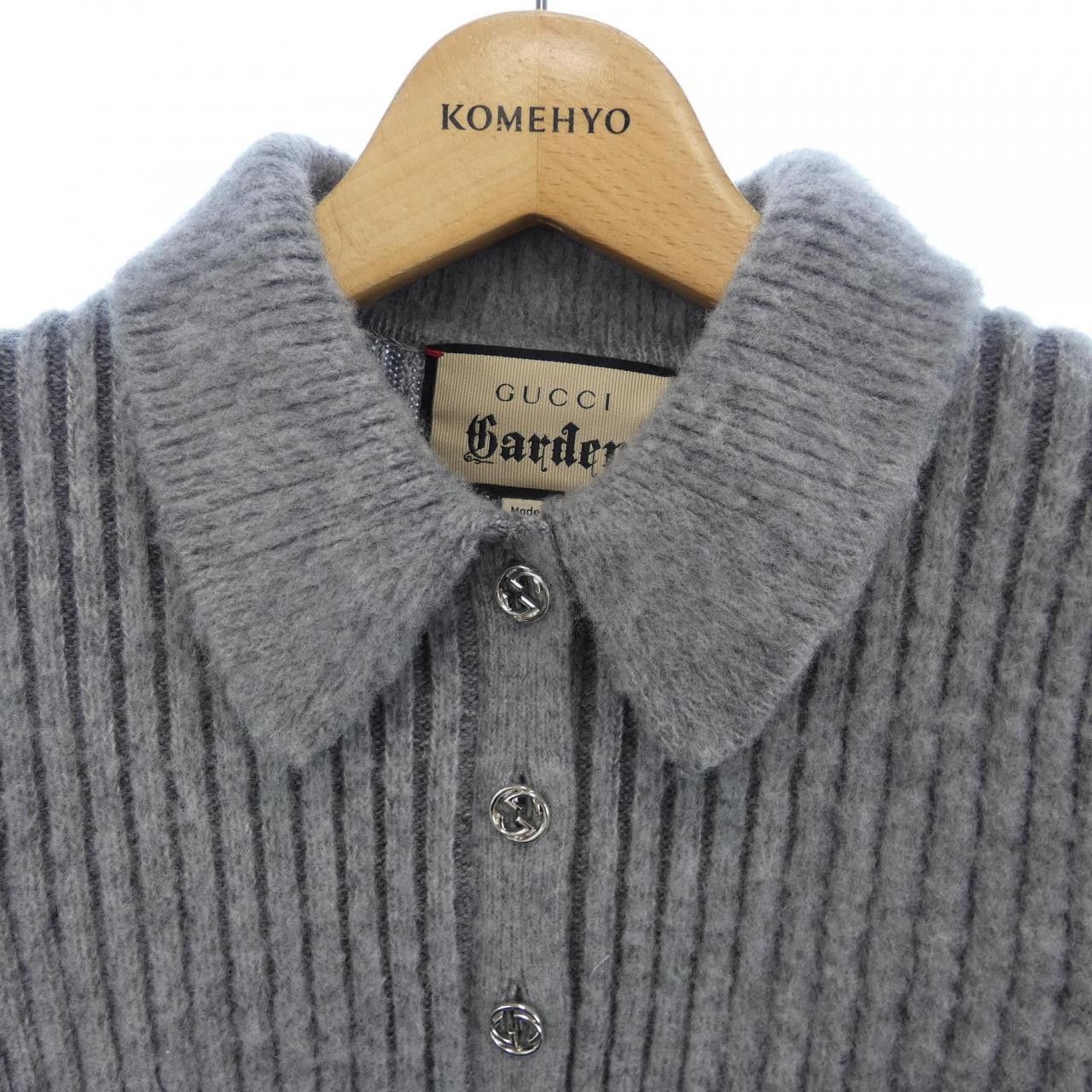 Gucci Gucci Gucci Cashmere Blend Knitwear Textile Tops 764597XKDMV DUTY FREE for USA Size ONE SIZE - 5 Thumbnail