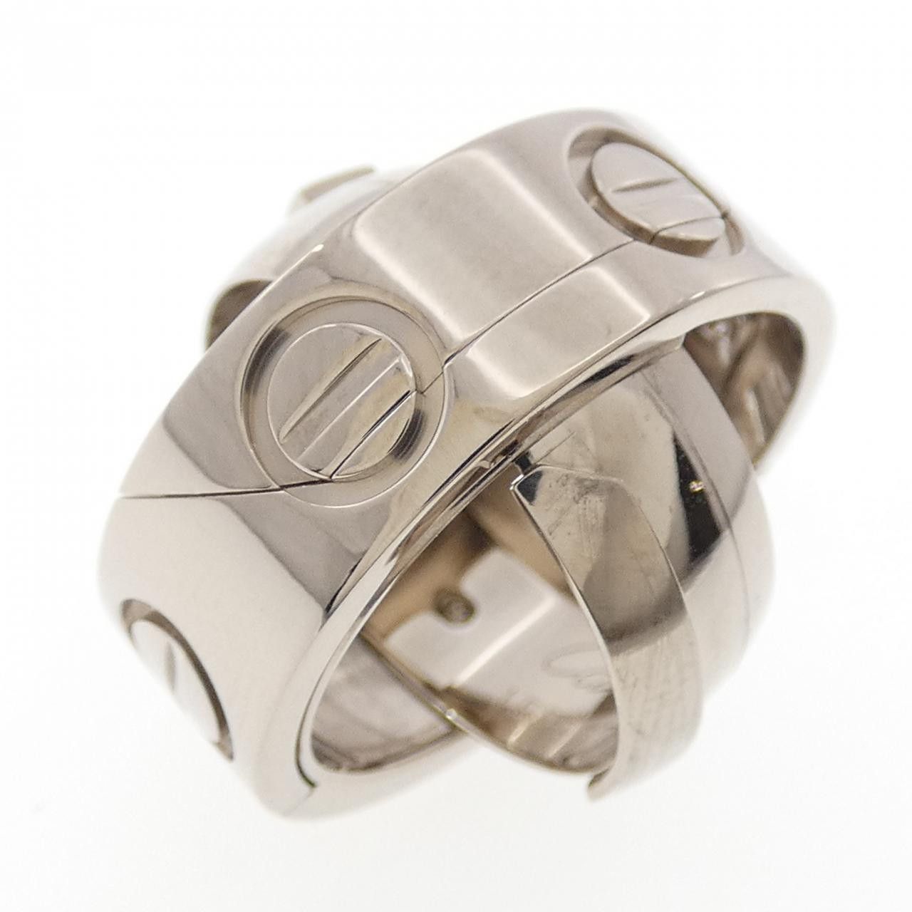 Cartier Cartier Cartier Astrolabe 750 White Gold Limited Ring Size 10 Precious Metal Ring B40393 DUTY FREE for USA Size ONE SIZE - 4 Thumbnail