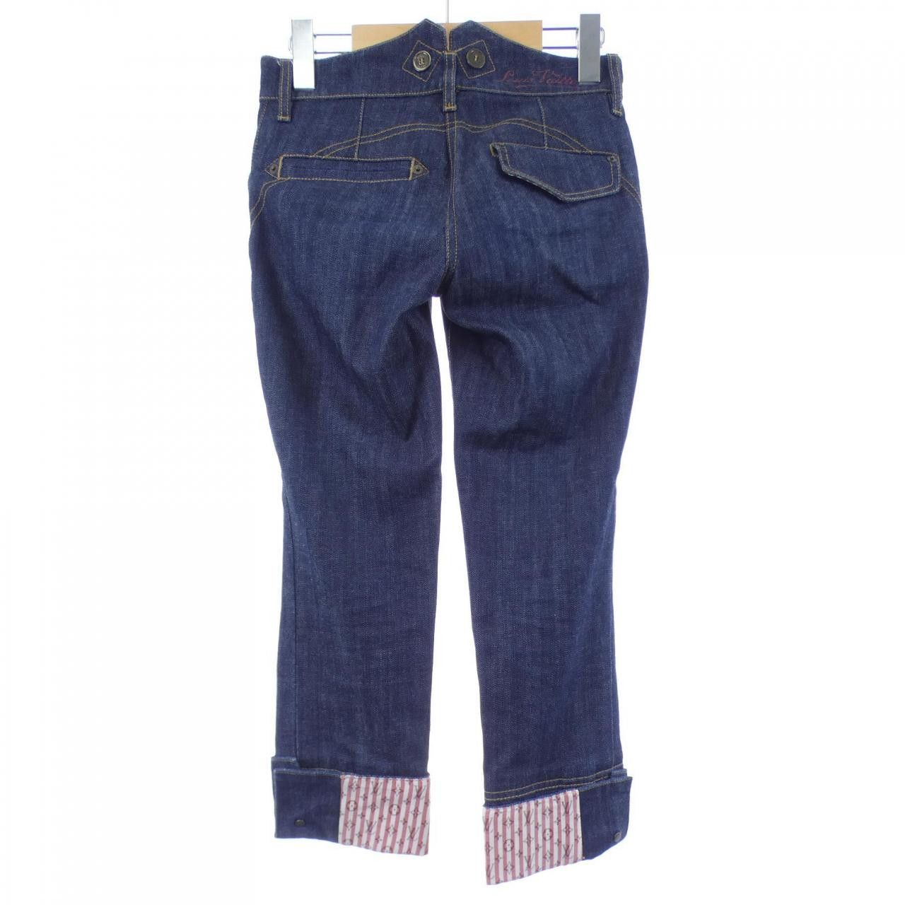 Louis Vuitton Louis Vuitton Louis Vuitton Jeans Textile Jeans WMPA06CKJ DUTY FREE for USA Size ONE SIZE - 2 Thumbnail