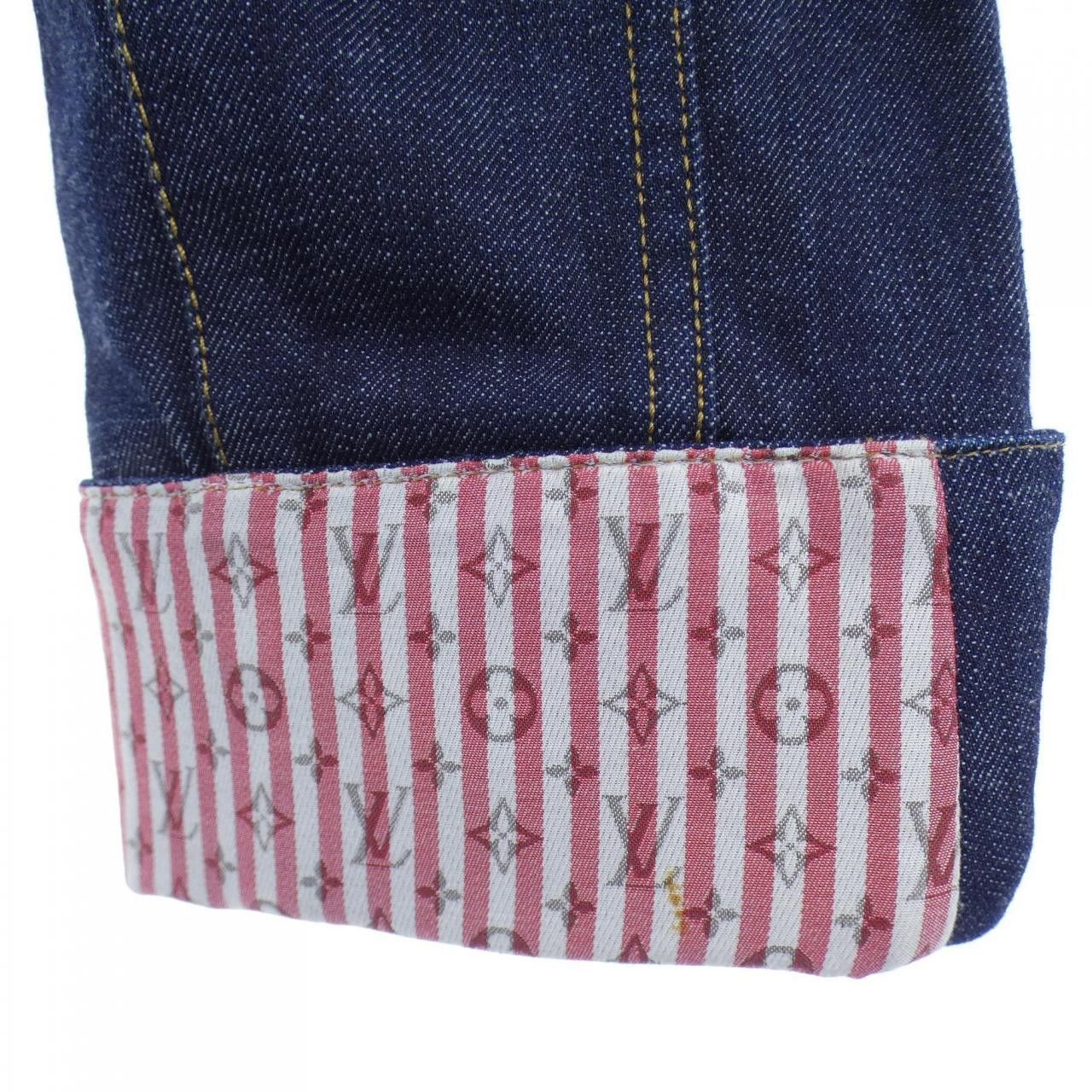 Louis Vuitton Louis Vuitton Louis Vuitton Jeans Textile Jeans WMPA06CKJ DUTY FREE for USA Size ONE SIZE - 5 Thumbnail