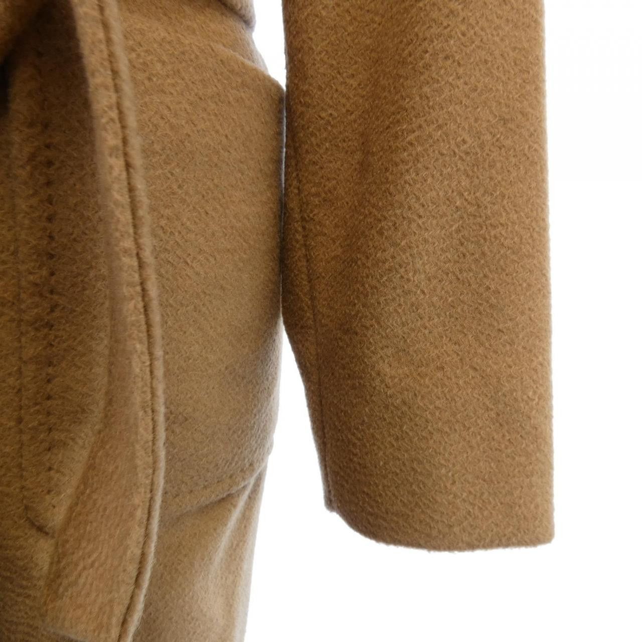 Max Mara Max Mara Max Mara Camel Coat Textile Outerwear 101606 DUTY FREE for USA Size ONE SIZE - 6 Thumbnail