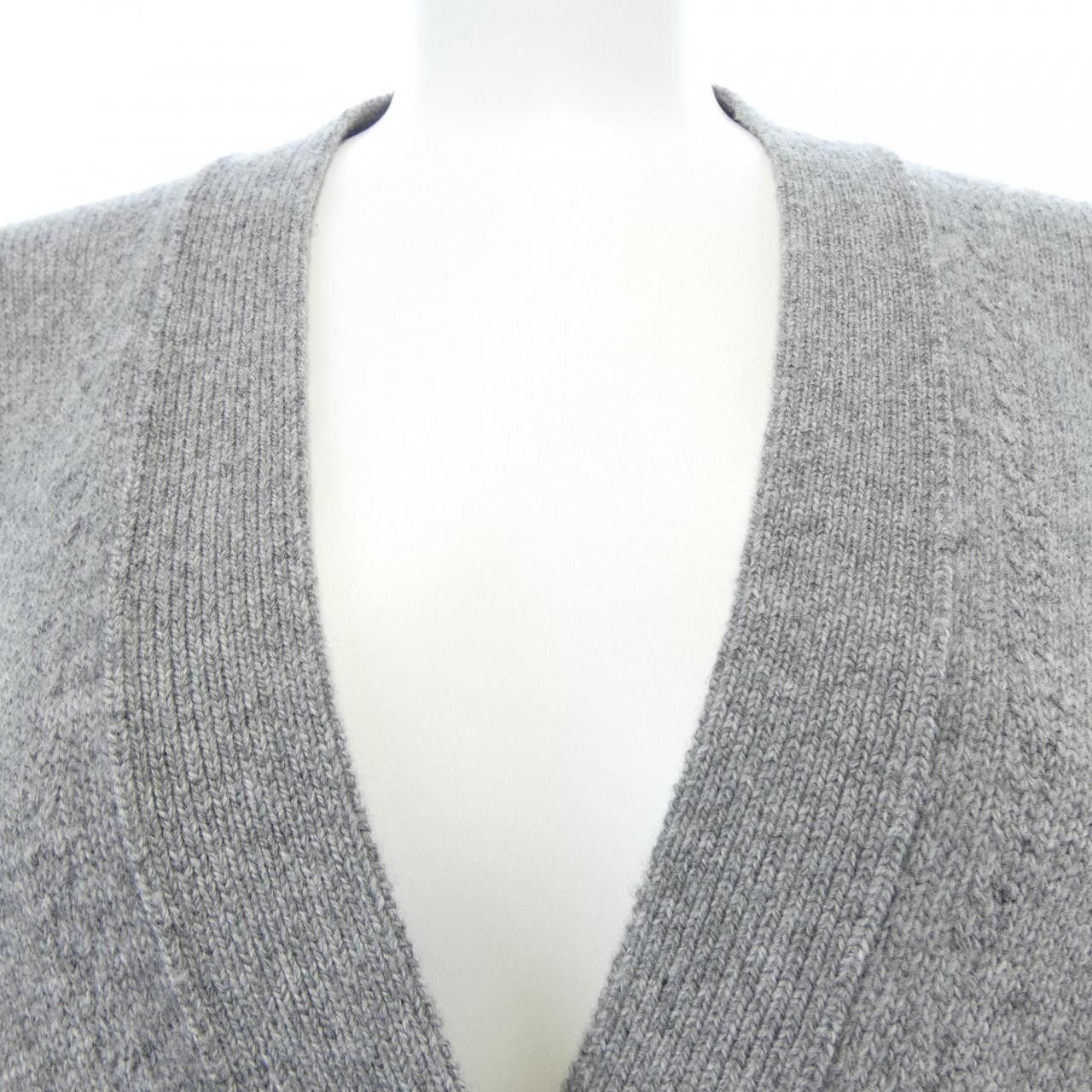 Gucci Gucci Gucci Web Stripe Cashmere Blend Cardigan Textile Tops 813834XKEJC DUTY FREE for USA Size ONE SIZE - 5 Thumbnail