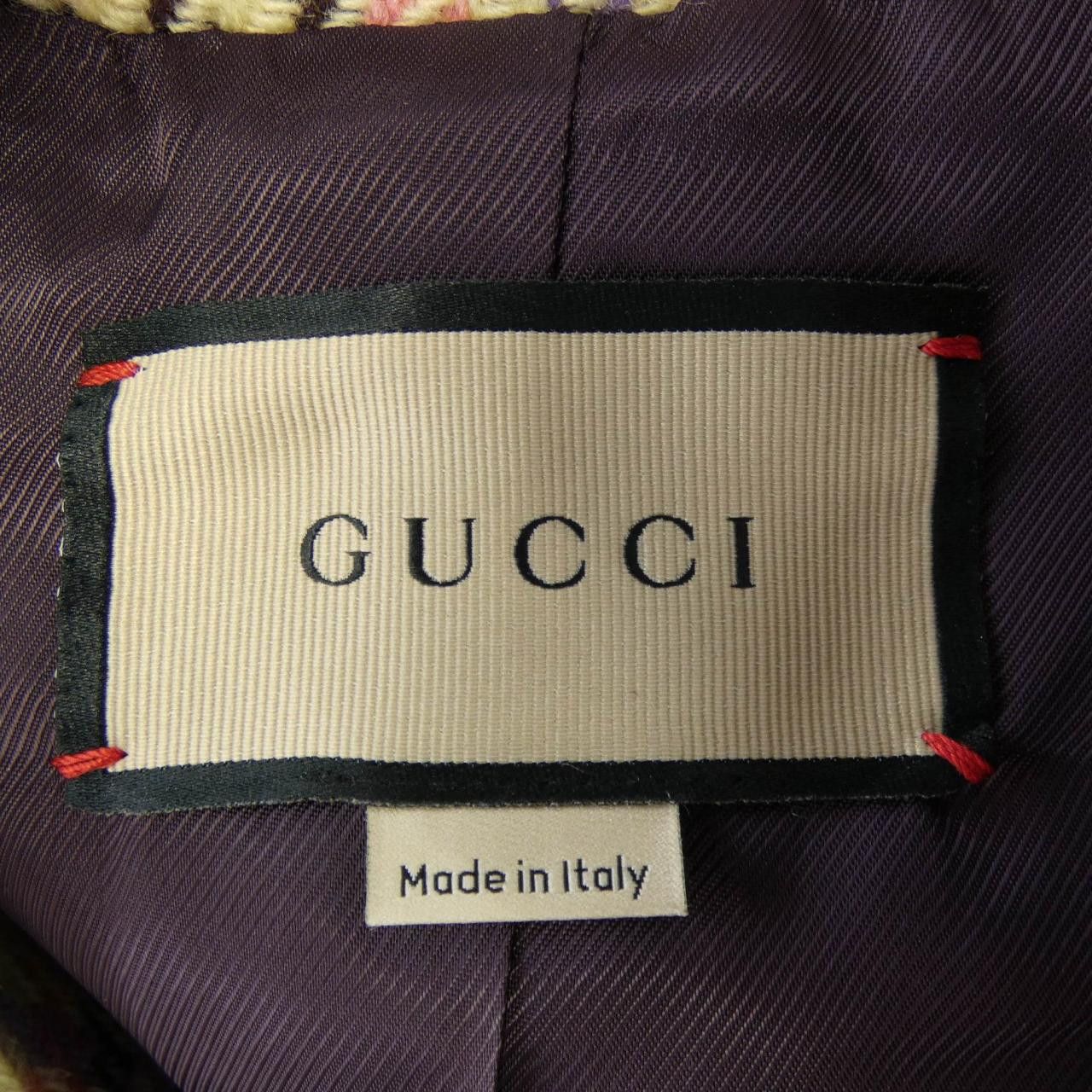 Gucci Gucci Gucci Wool Cape Textile Outerwear 643290ZAGMR DUTY FREE for USA Size ONE SIZE - 4 Thumbnail