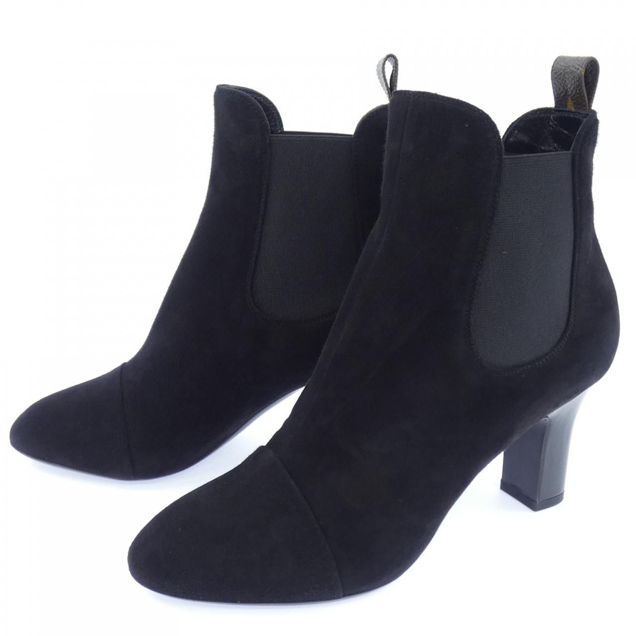 Louis Vuitton Louis Vuitton Louis Vuitton Boots Leather Shoes DUTY FREE for USA Size ONE SIZE - 3 Thumbnail