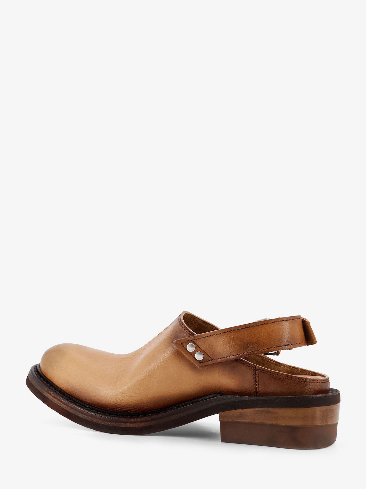 Miu Miu Miu Miu Foule Leather Sabot Sandals IT 37 Women - USA Tariffs Included Size US 7 / IT 37 - 3 Thumbnail