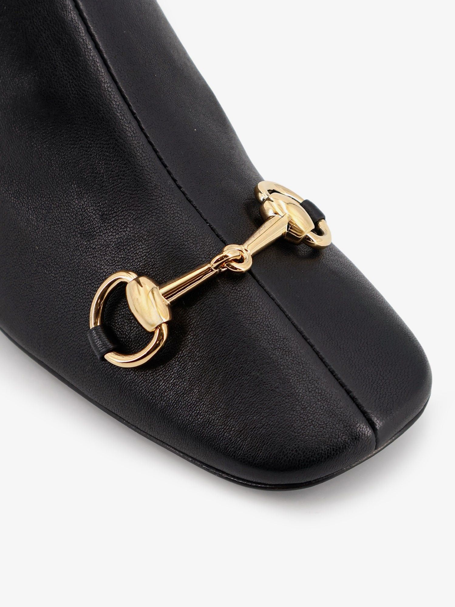 Gucci Gucci Women's Signora leather boots with Horsebit on the front IT 36 Women - USA Tariffs Included Size US 6 / IT 36 - 4 Thumbnail