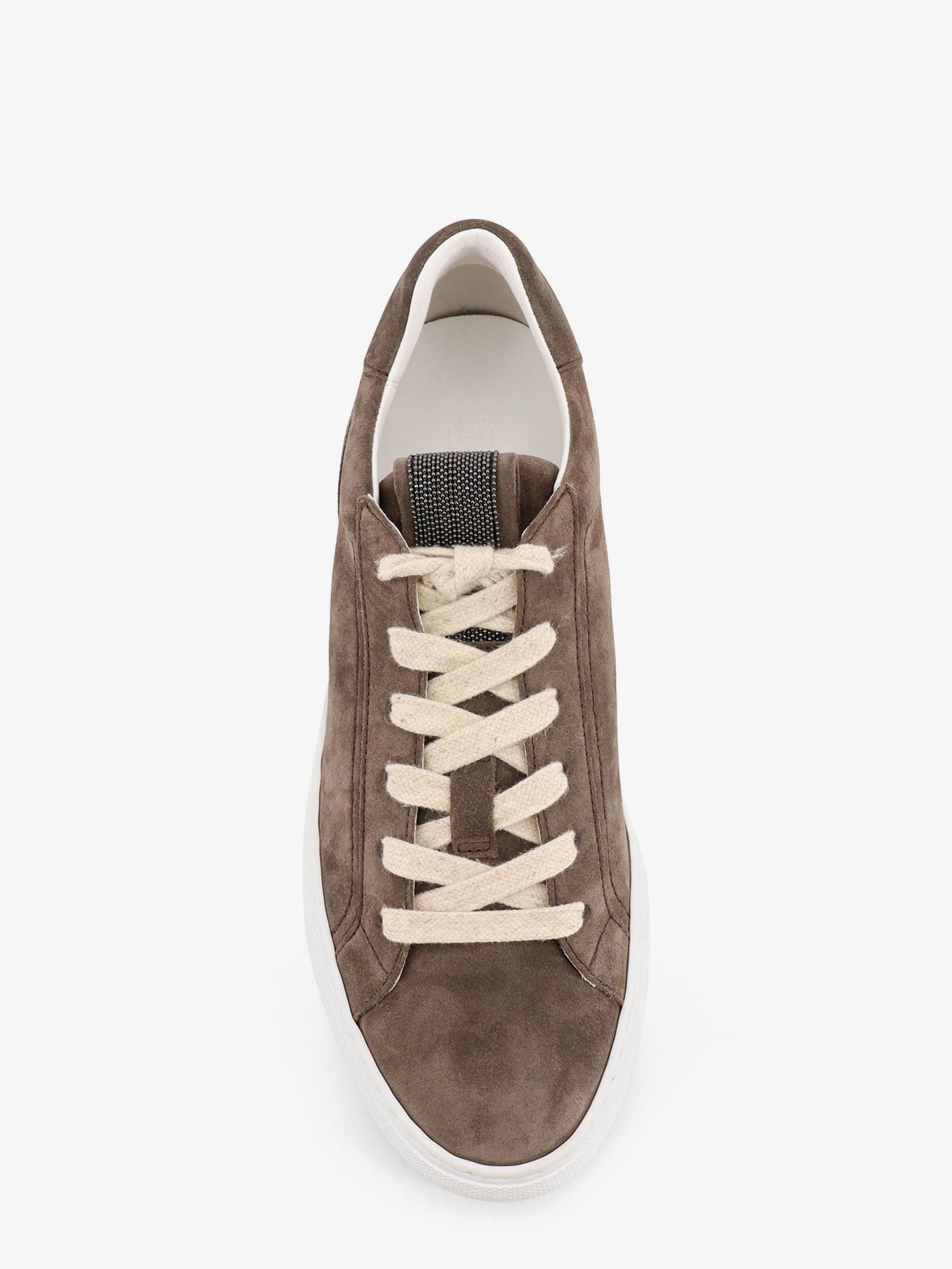 Brunello Cucinelli Brunello Cucinelli Suede sneakers with Monili detail IT 36 Women - USA Tariffs Included Size US 6 / IT 36 - 5 Thumbnail