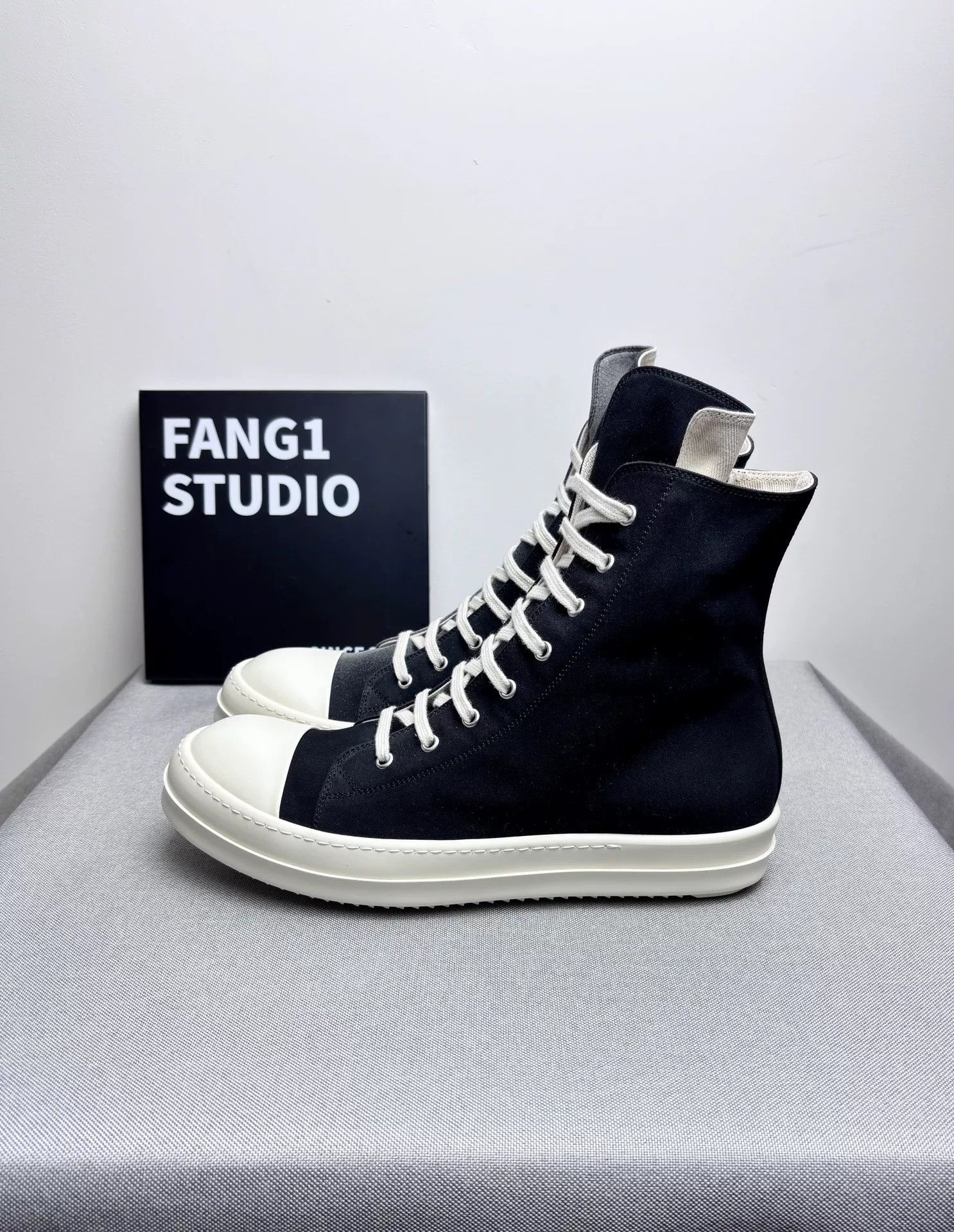 Rick Owens Rick Owens Multi Hitop Sneakers 10.5 Men Size US 10.5 / EU 43-44 - 4 Thumbnail
