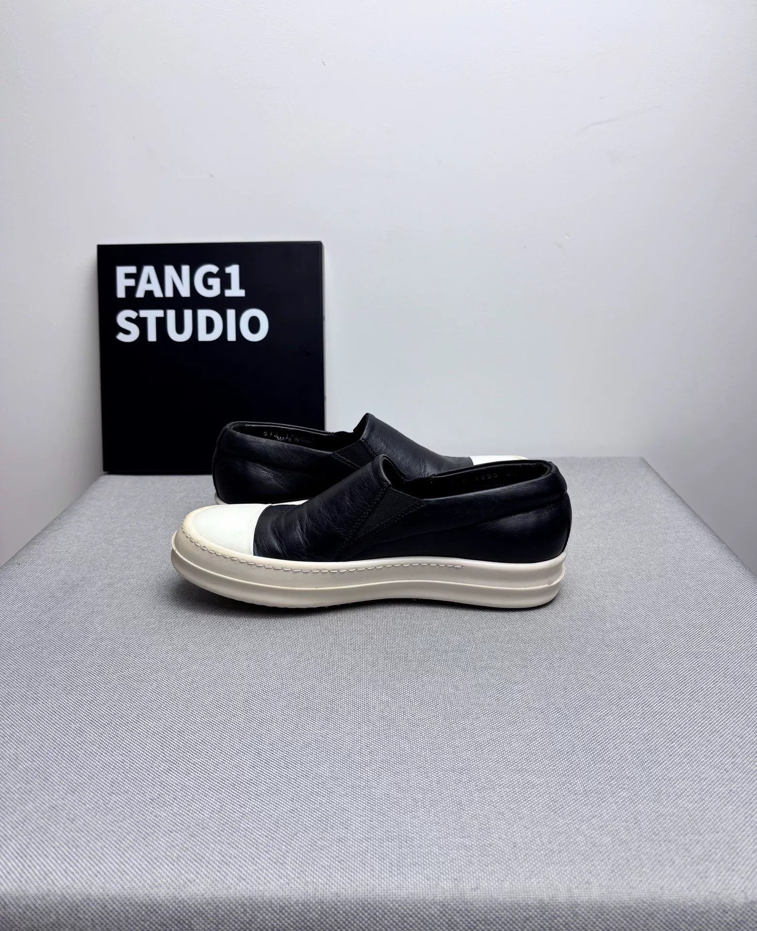 Rick Owens Rick Owens Leather Lowtop Sneakers us_5 Women Size US 5 / IT 35 - 6 Thumbnail