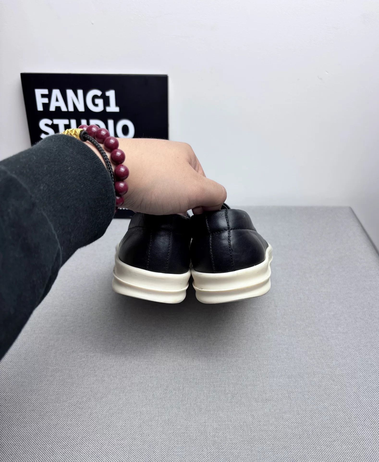 Rick Owens Rick Owens Leather Lowtop Sneakers us_5 Women Size US 5 / IT 35 - 7 Thumbnail