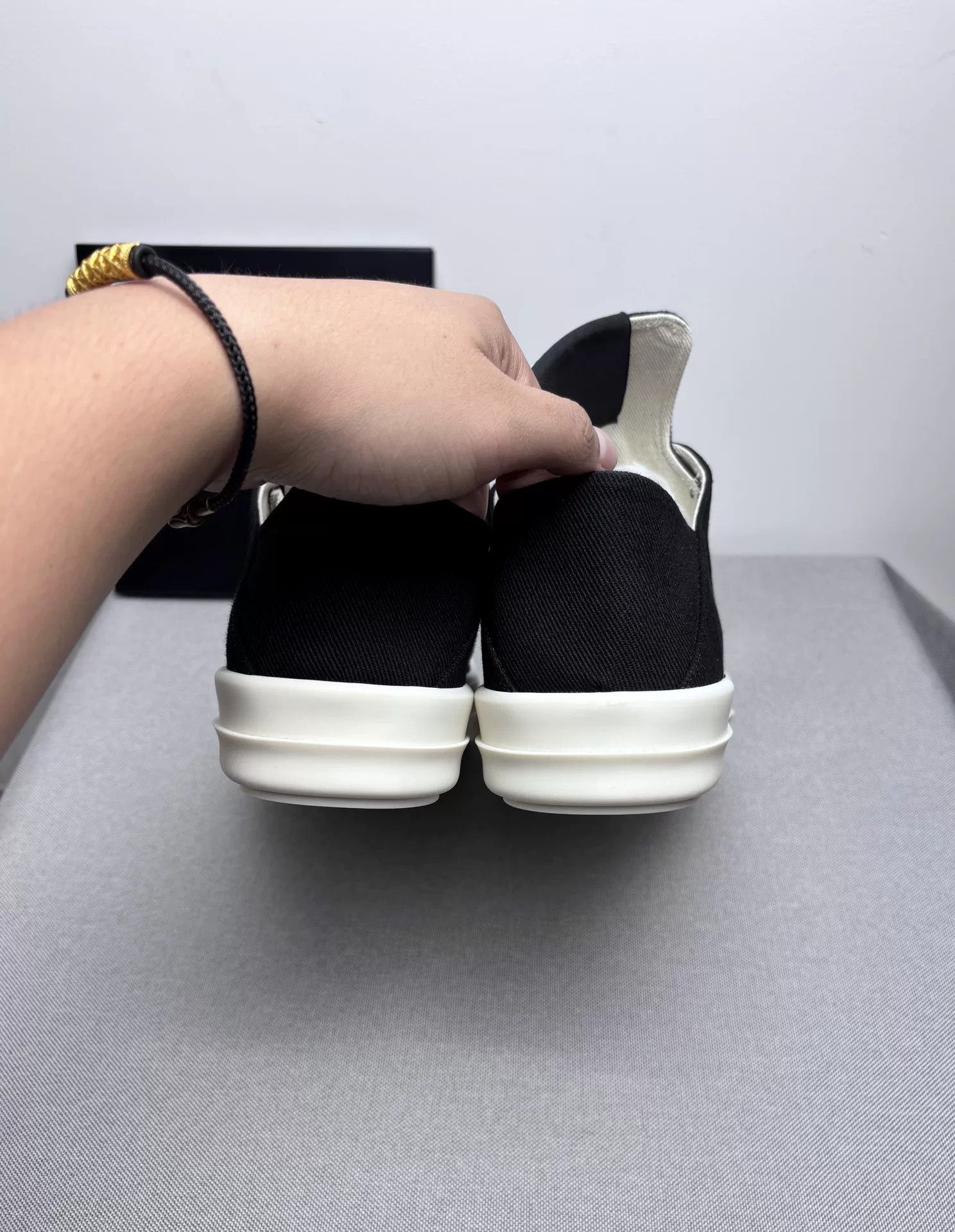 Rick Owens Rick Owens Black Lowtop Sneakers 10.5 Men Size US 10.5 / EU 43-44 - 7 Thumbnail