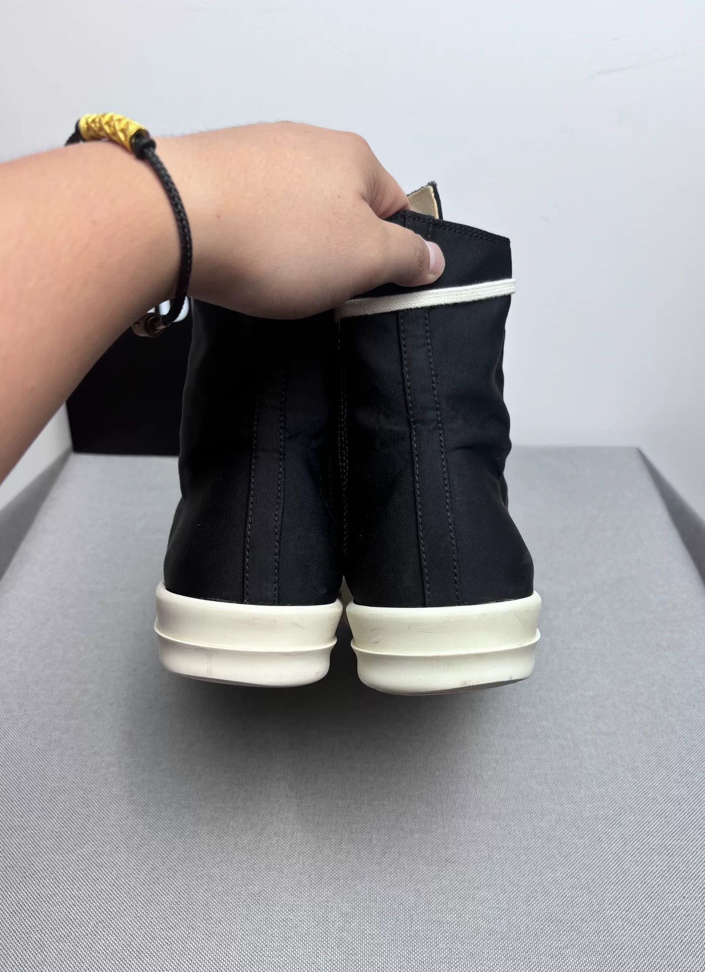 Rick Owens Rick Owens Hitop Sneakers 8.5 Men Size US 8.5 / EU 41-42 - 7 Thumbnail