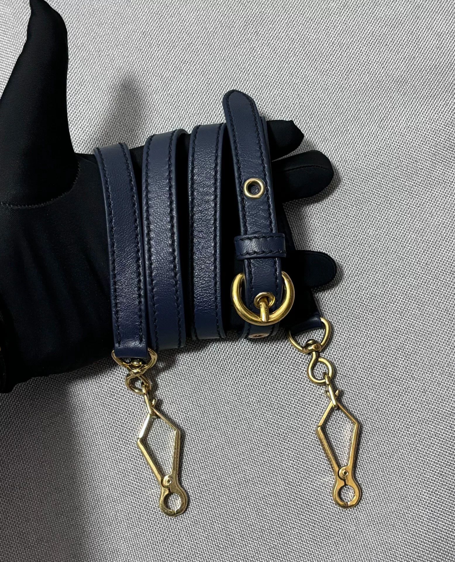 Miu Miu Miu Miu Leather Gold Shoulder Bag 24 Women Size ONE SIZE - 9 Thumbnail