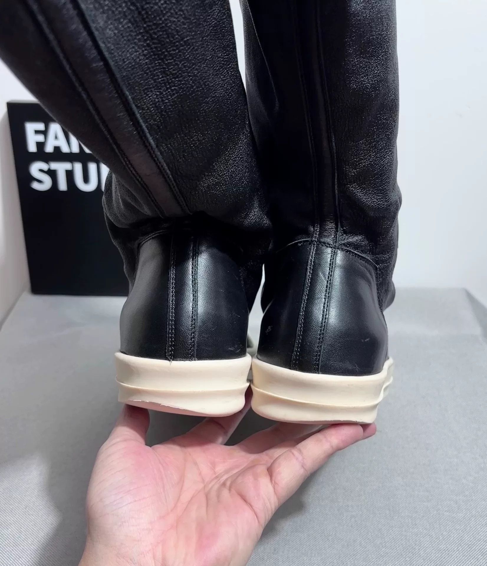 Rick Owens Rick Owens Leather Boots 9 Men Size US 9 / EU 42 - 7 Thumbnail