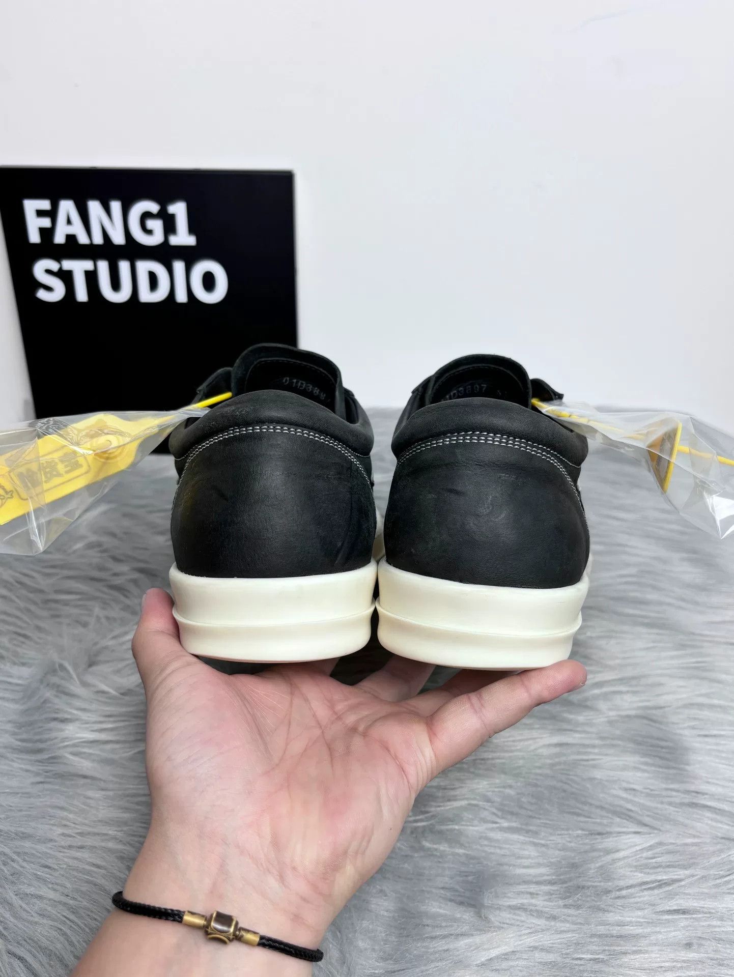 Rick Owens Rick Owens Leather Lowtop Sneakers 10 Men Size US 10 / EU 43 - 8 Thumbnail