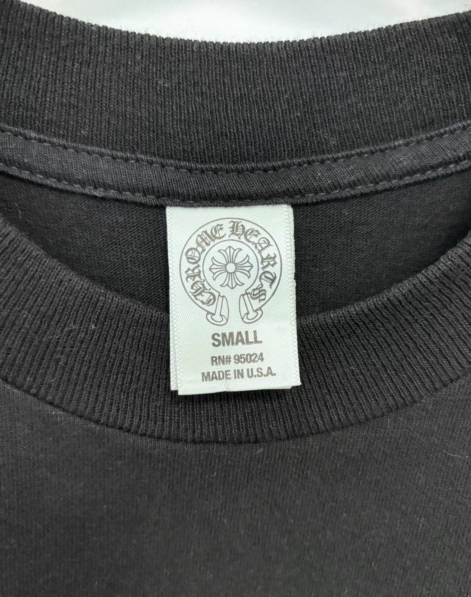 Chrome Hearts Chrome Hearts Black T-Shirt S Men Size US S / EU 44-46 / 1 - 6 Thumbnail