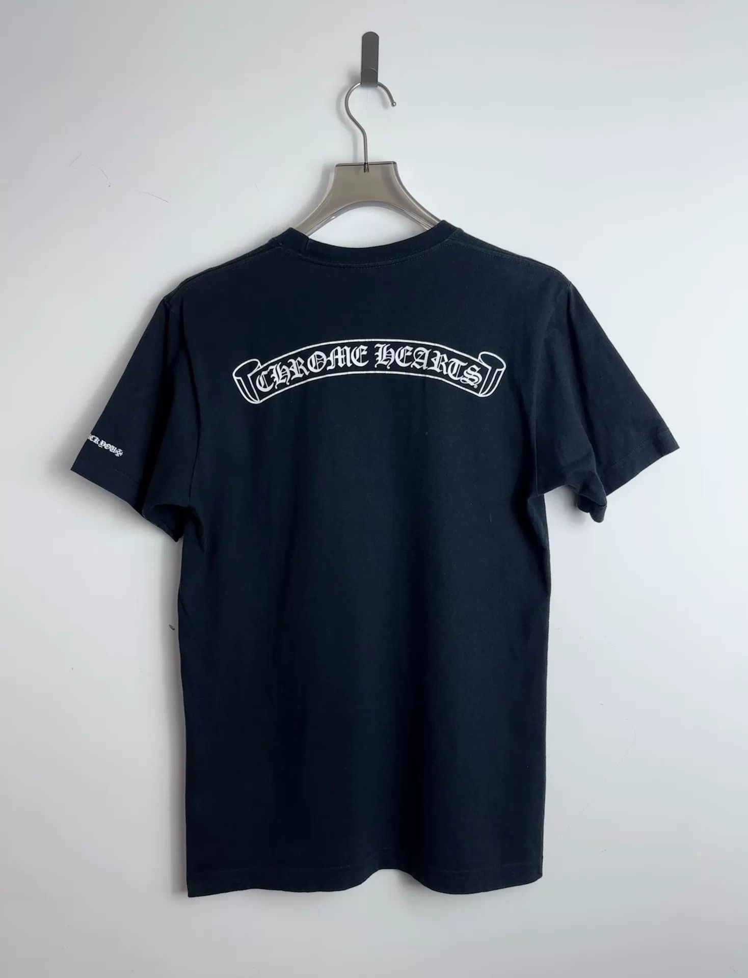 Chrome Hearts Chrome Hearts Black T-Shirt M Men Size US M / EU 48-50 / 2 - 2 Thumbnail