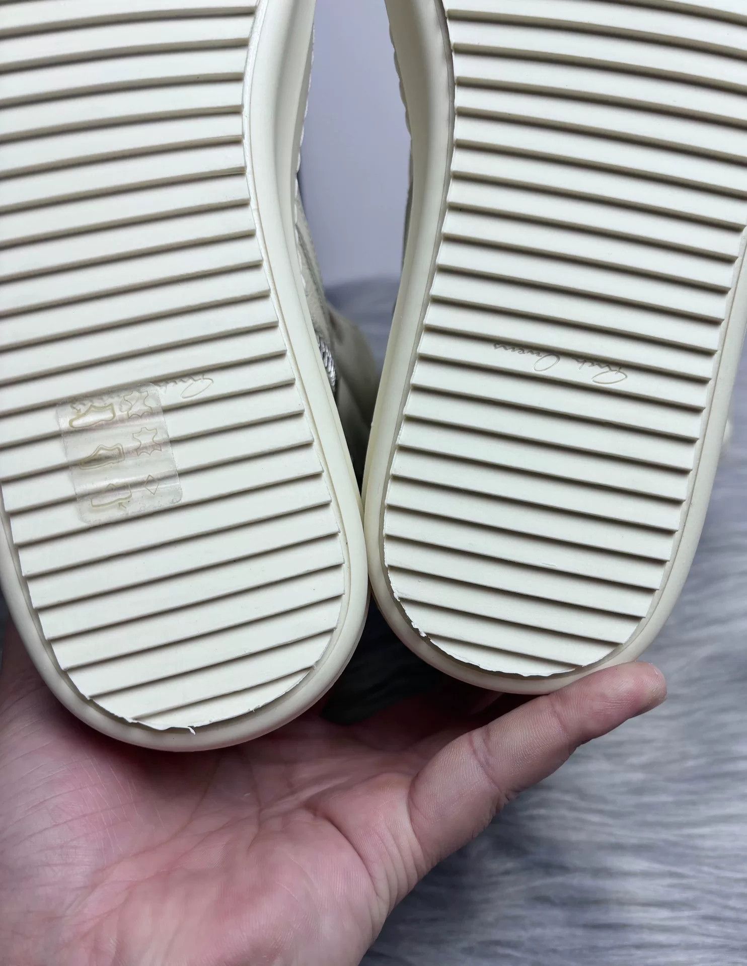 Rick Owens Rick Owens Leather White Hitop Sneakers 8.5 Men Size US 8.5 / EU 41-42 - 9 Thumbnail