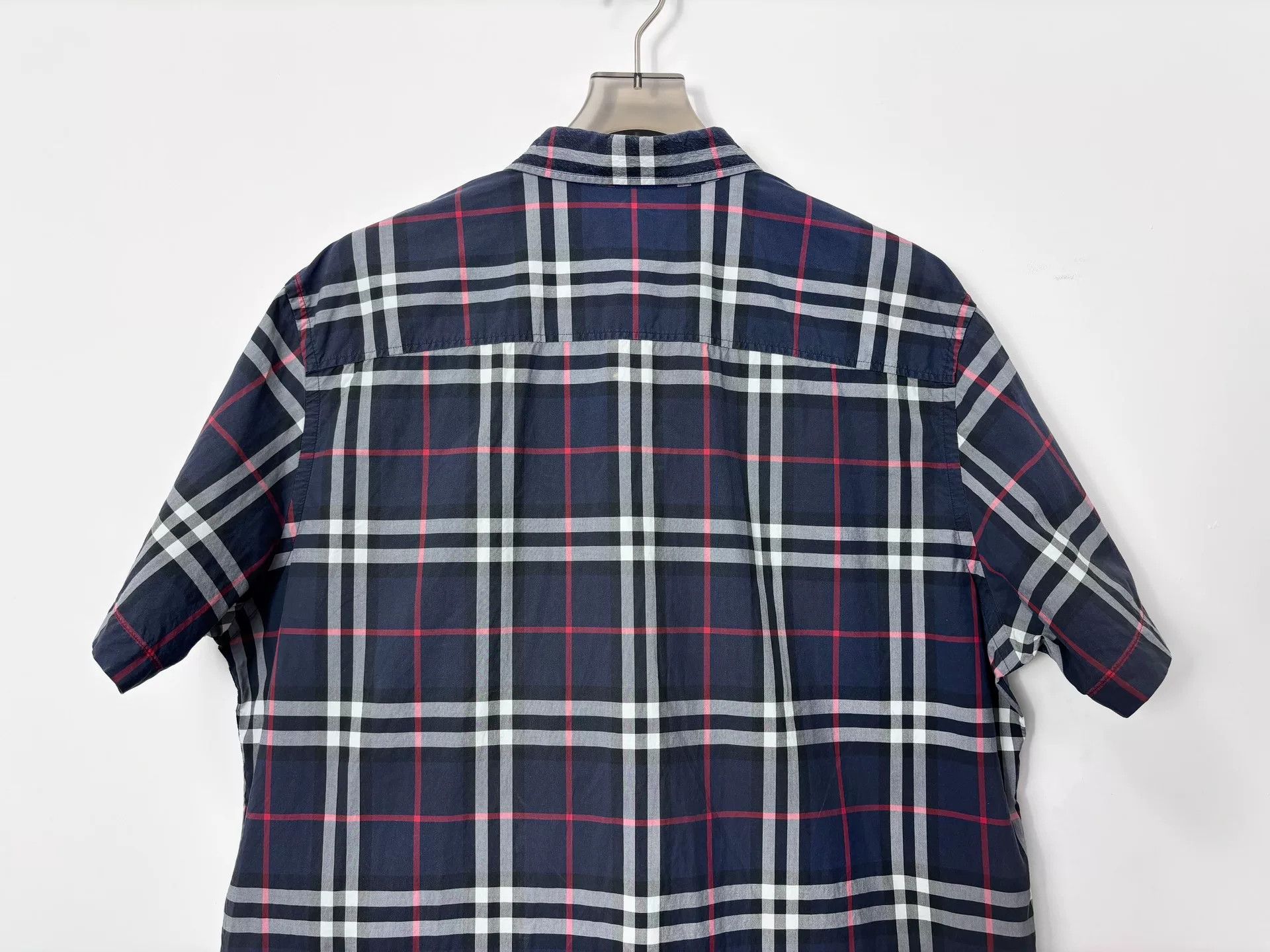 Burberry Burberry Plaid Blue Shirt xs Men Size US XS / EU 42 / 0 - 4 Thumbnail