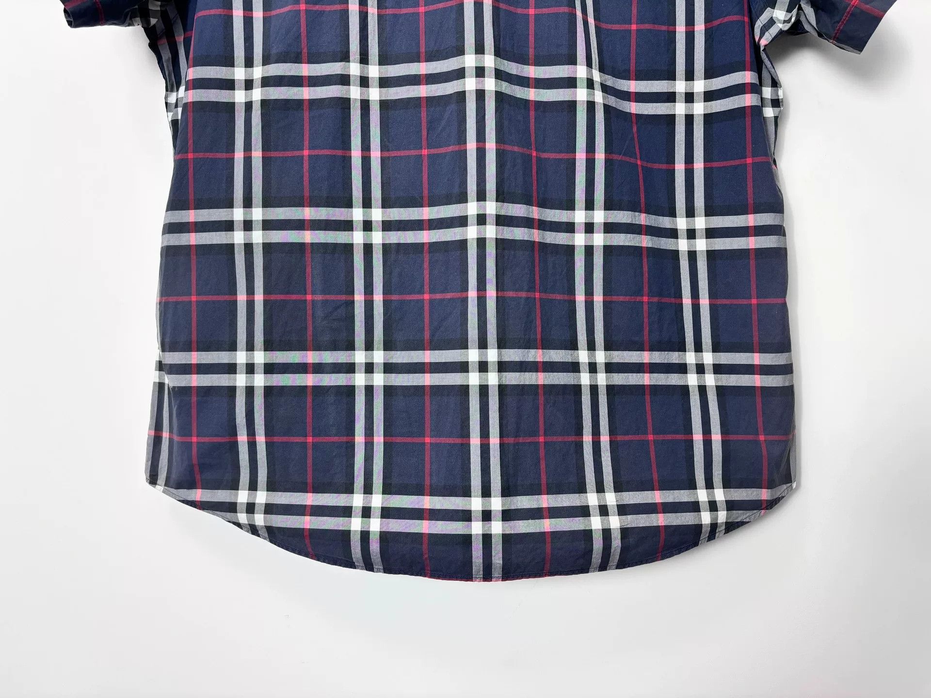 Burberry Burberry Plaid Blue Shirt xs Men Size US XS / EU 42 / 0 - 5 Thumbnail