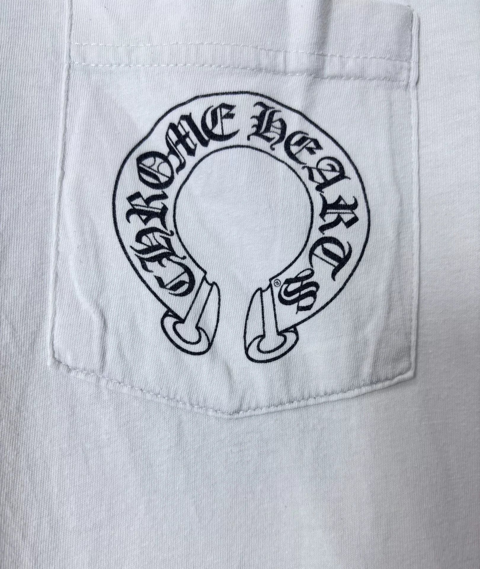 Chrome Hearts Chrome Hearts White T-Shirt M Men Size US M / EU 48-50 / 2 - 4 Thumbnail