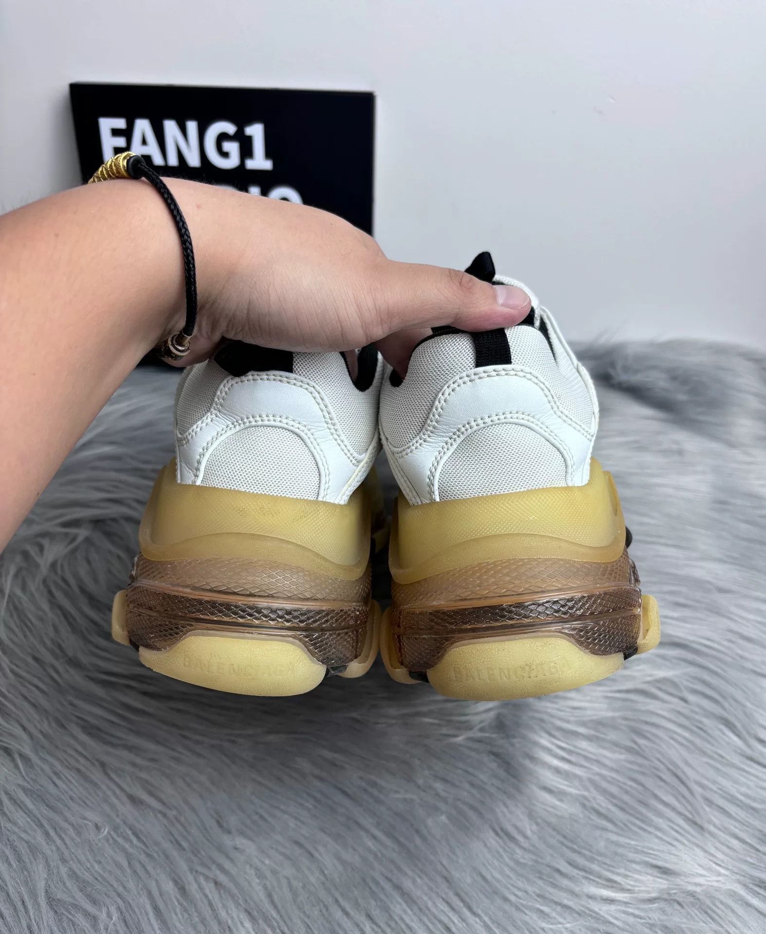 Balenciaga Balenciaga White Lowtop Sneakers 7.5 Men Size US 7.5 / EU 40-41 - 7 Thumbnail
