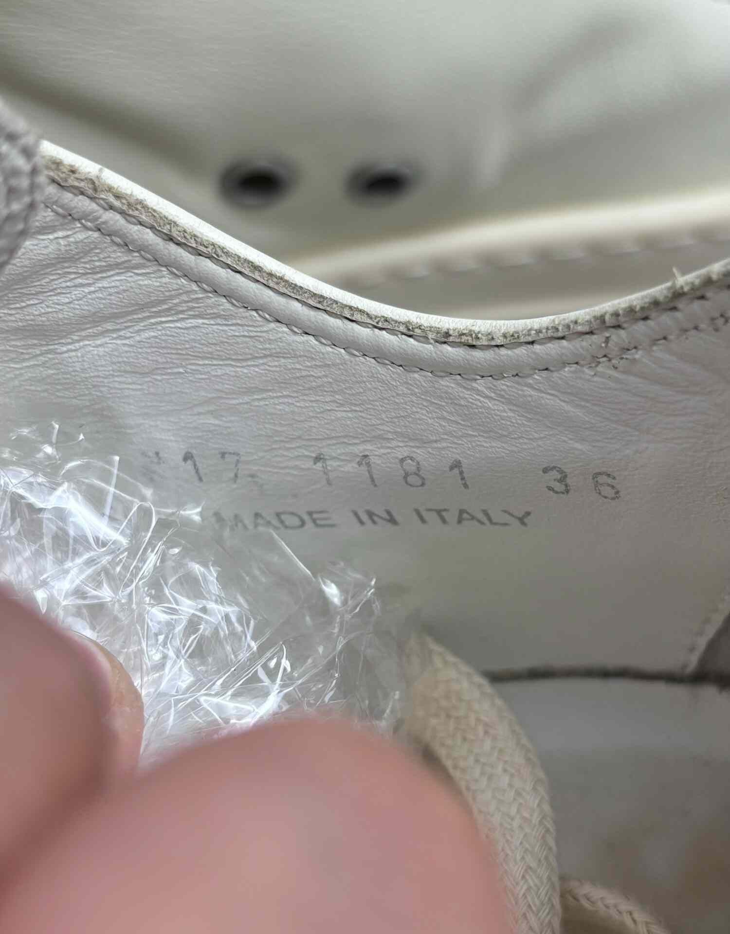 Rick Owens Rick Owens Leather White Lowtop Sneakers us_6-5 Women Size US 6.5 / IT 36.5 - 9 Thumbnail